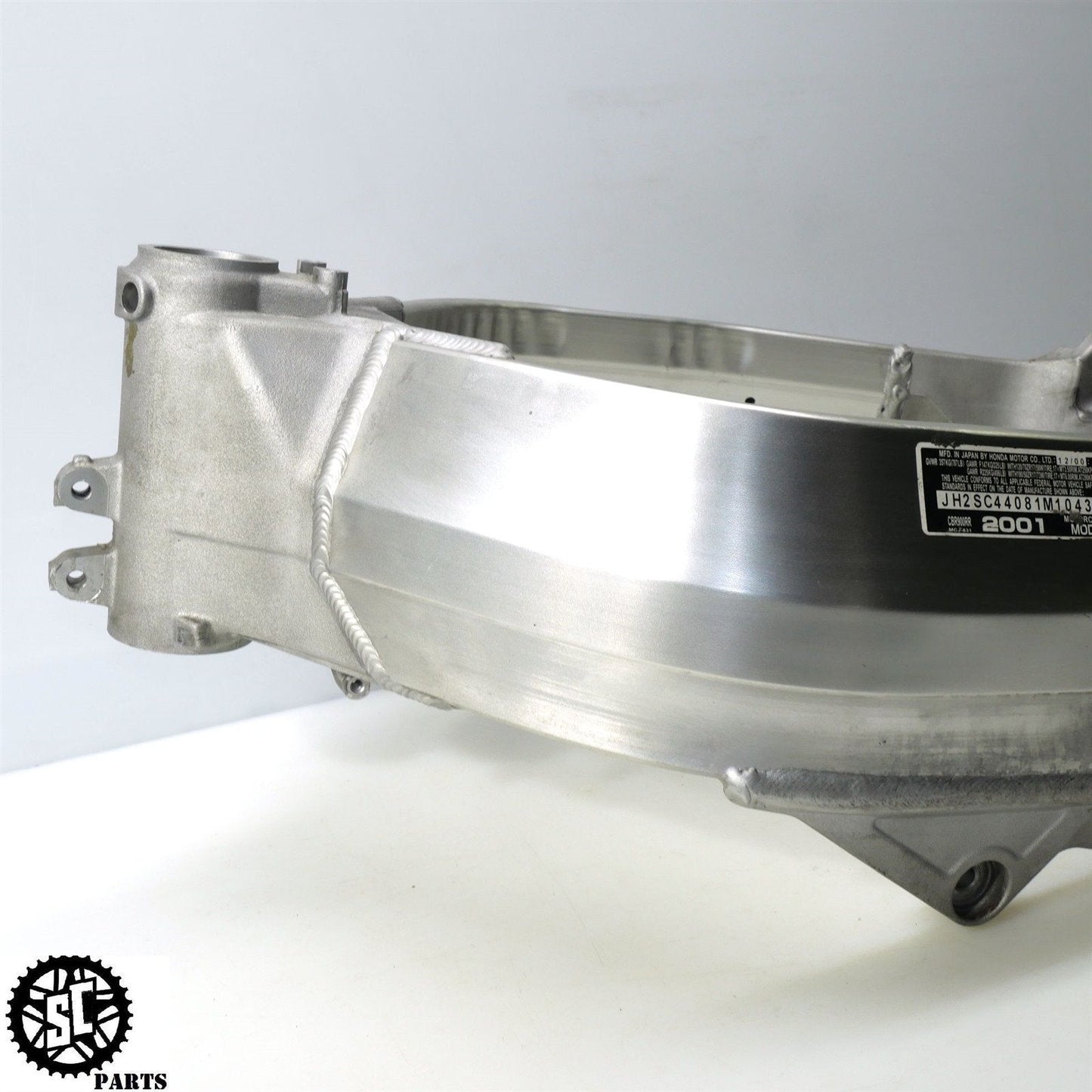 00 01 HONDA CBR929 RR MAIN FRAME CHASSIS *C* H34 - SALVAGECYCLEPARTS