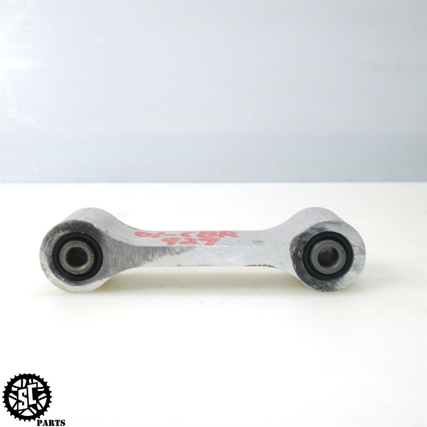 00 01 HONDA CBR929 RR REAR SHOCK SUSPENSION LINKAGE H34 - SALVAGECYCLEPARTS