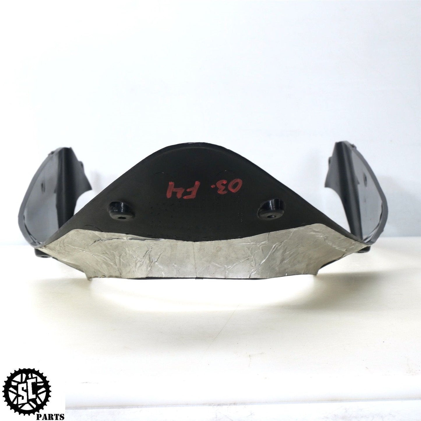 01 - 06 HONDA CBR 600 F4i FRONT LOWER V INNER FAIRING H08 - SALVAGECYCLEPARTS