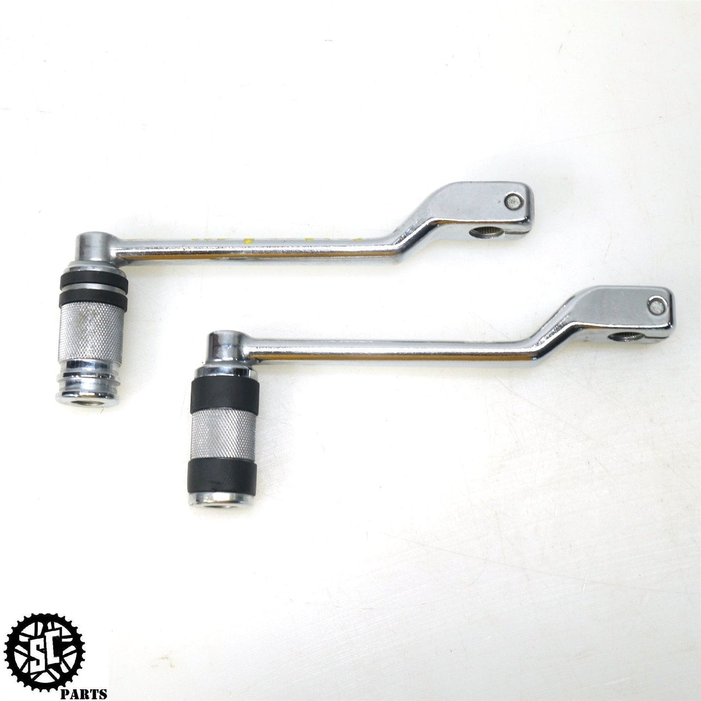 01 - 07 2005 HARLEY SOFTAIL HEEL TOE GEAR SHIFT PEDAL DIAMOND CUT PEG HD16 - SALVAGECYCLEPARTS