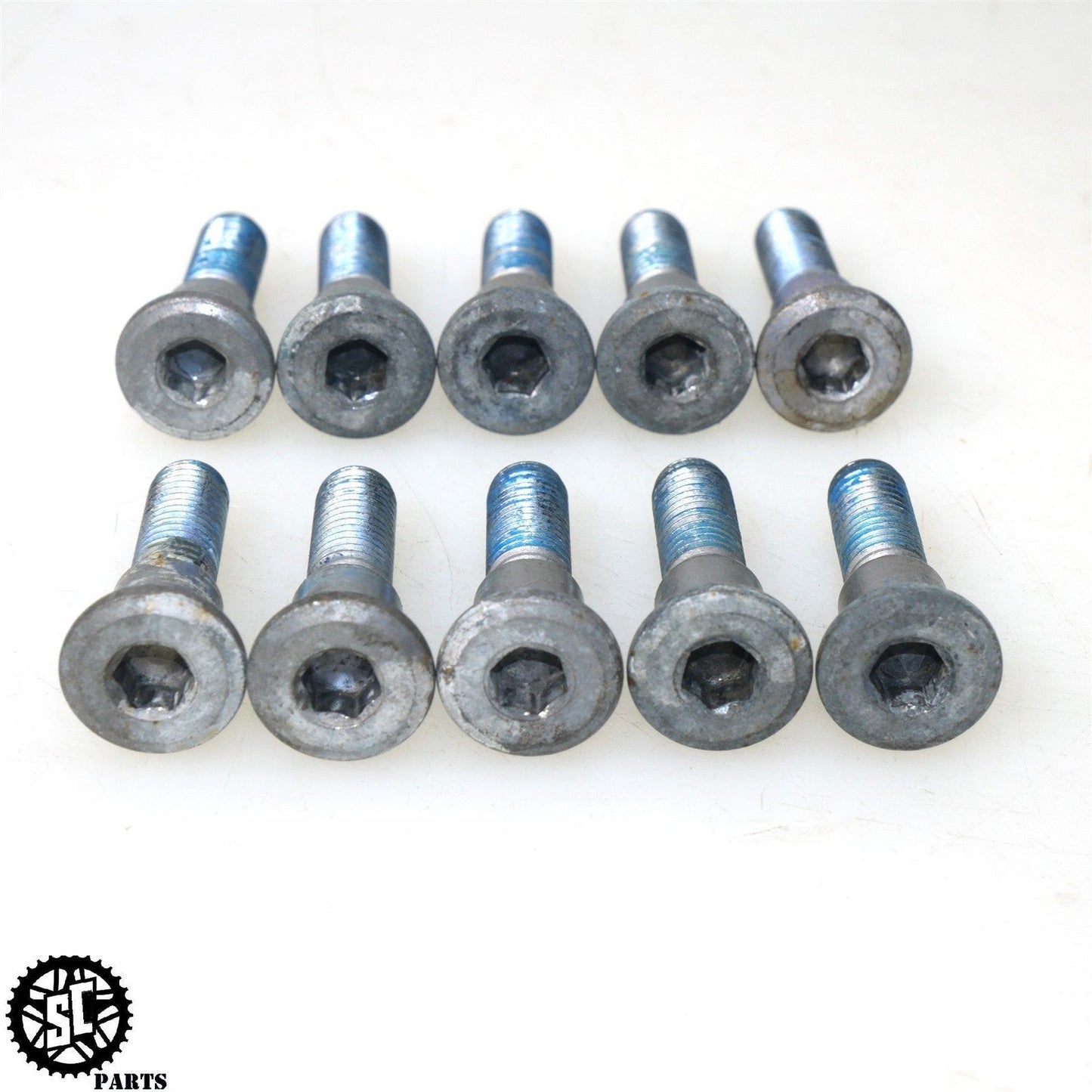 01 - 07 SUZUKI HAYABUSA FRONT BRAKE DISC ROTORS S31 - SALVAGECYCLEPARTS