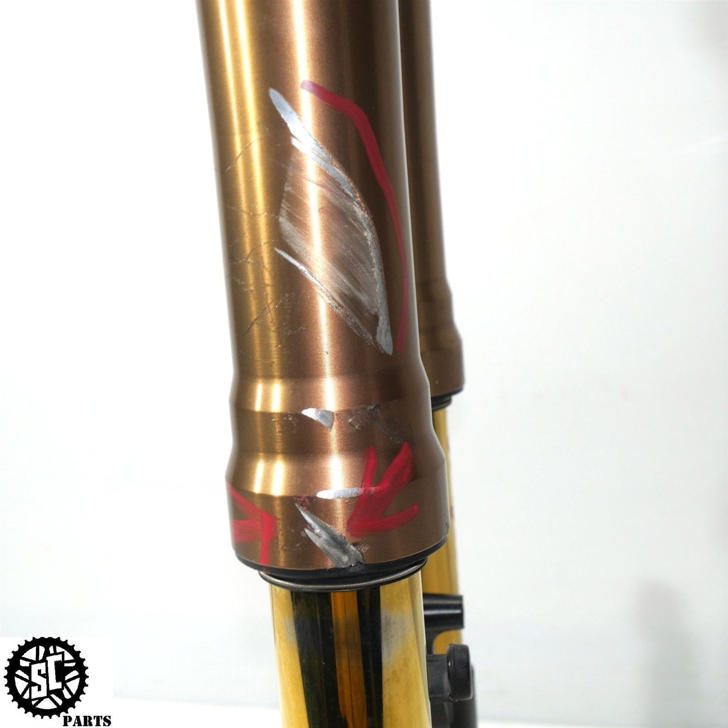 01 - 07 SUZUKI HAYABUSA FRONT FORKS STRAIGHT S42 - SALVAGECYCLEPARTS