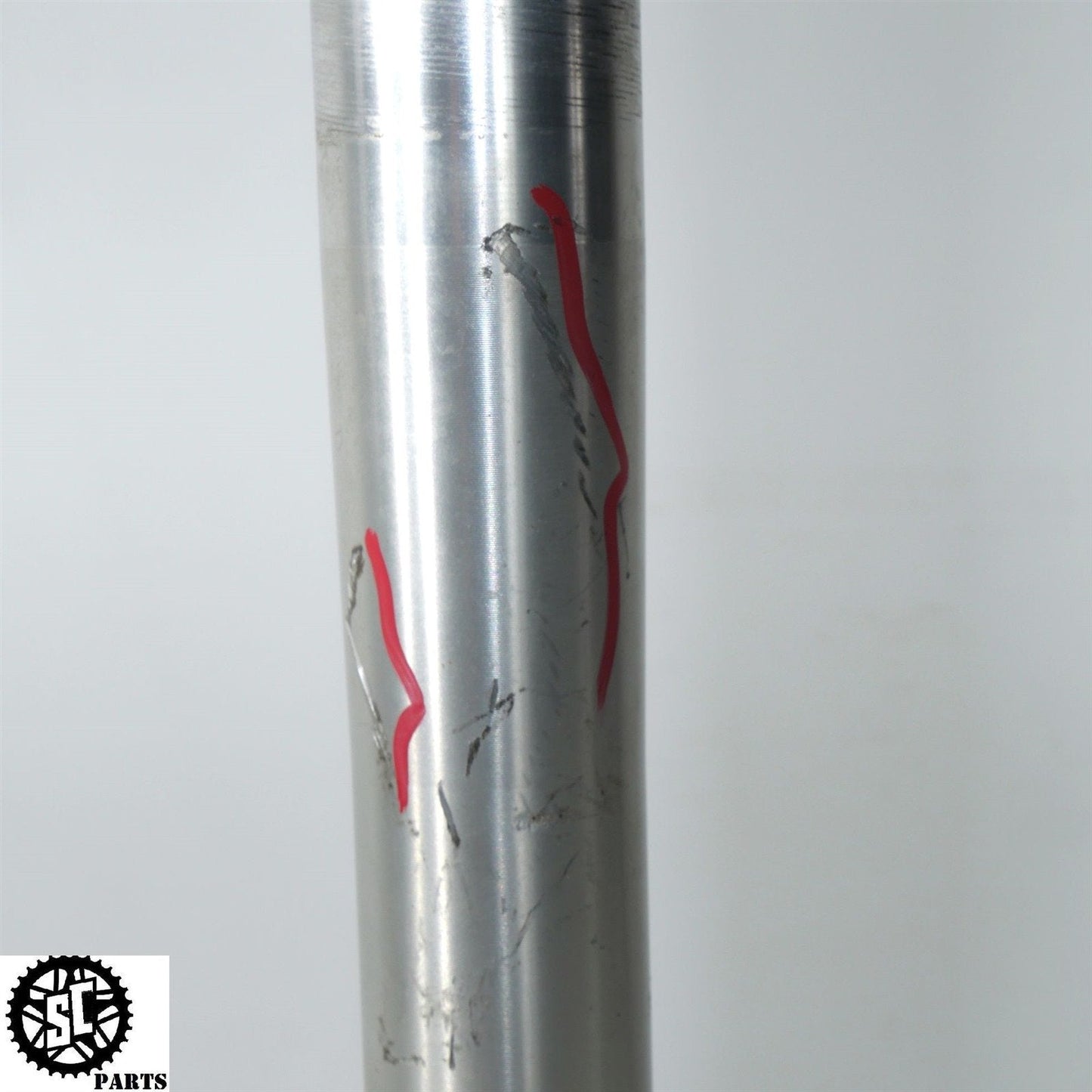 01 - 07 SUZUKI HAYABUSA FRONT LEFT RIGHT FORK TUBES STRAIGHT S31 - SALVAGECYCLEPARTS