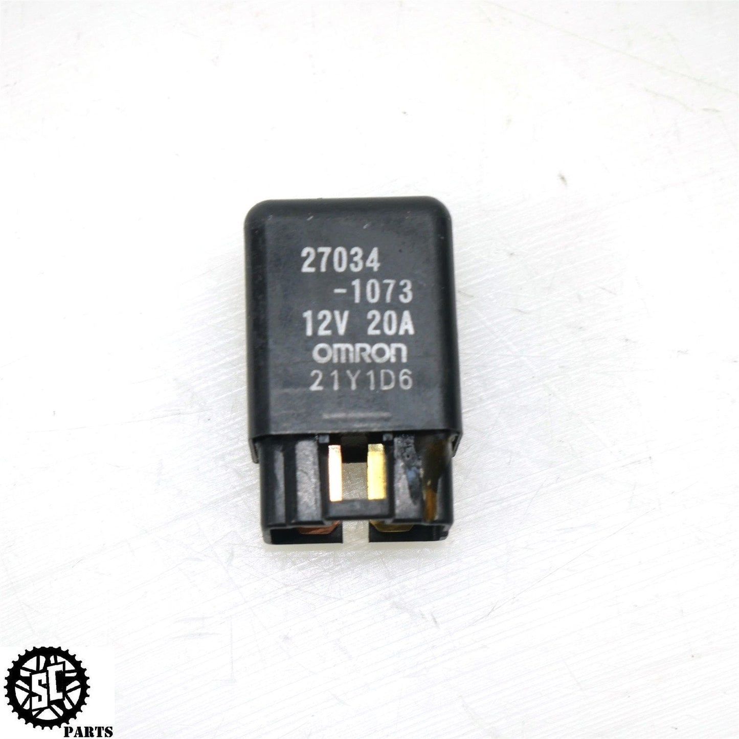 02 - 05 2002 KAWASAKI NINJA ZX12R FUSE RELAY SWITCH OMRON FAN FUEL K71 - SALVAGECYCLEPARTS
