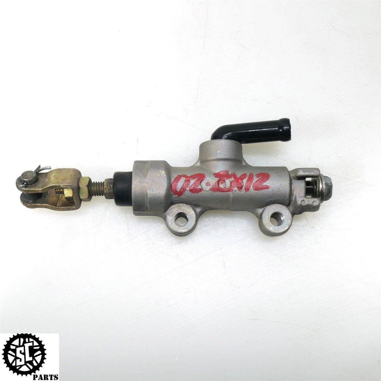 02 - 05 2002 KAWASAKI NINJA ZX12R REAR BRAKE MASTER CYLINDER K71 - SALVAGECYCLEPARTS
