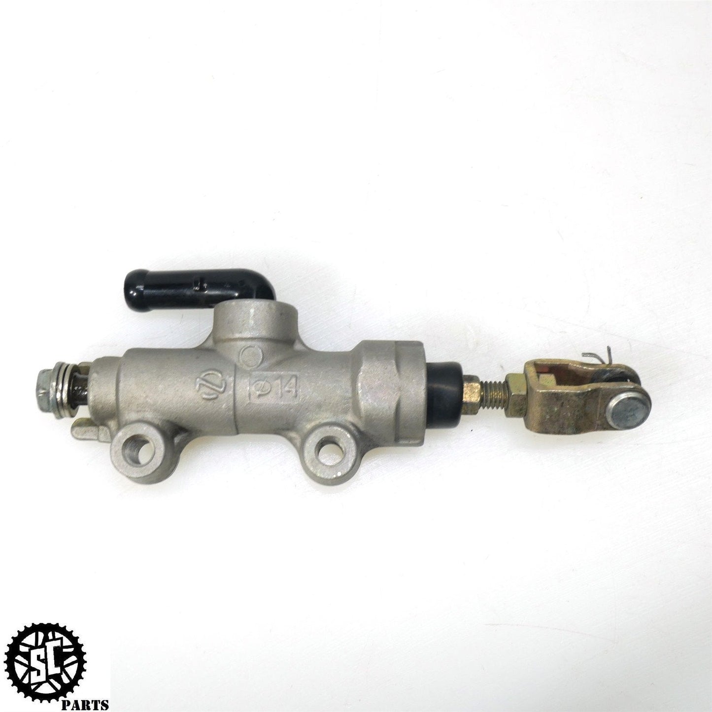 02 - 05 2002 KAWASAKI NINJA ZX12R REAR BRAKE MASTER CYLINDER K71 - SALVAGECYCLEPARTS