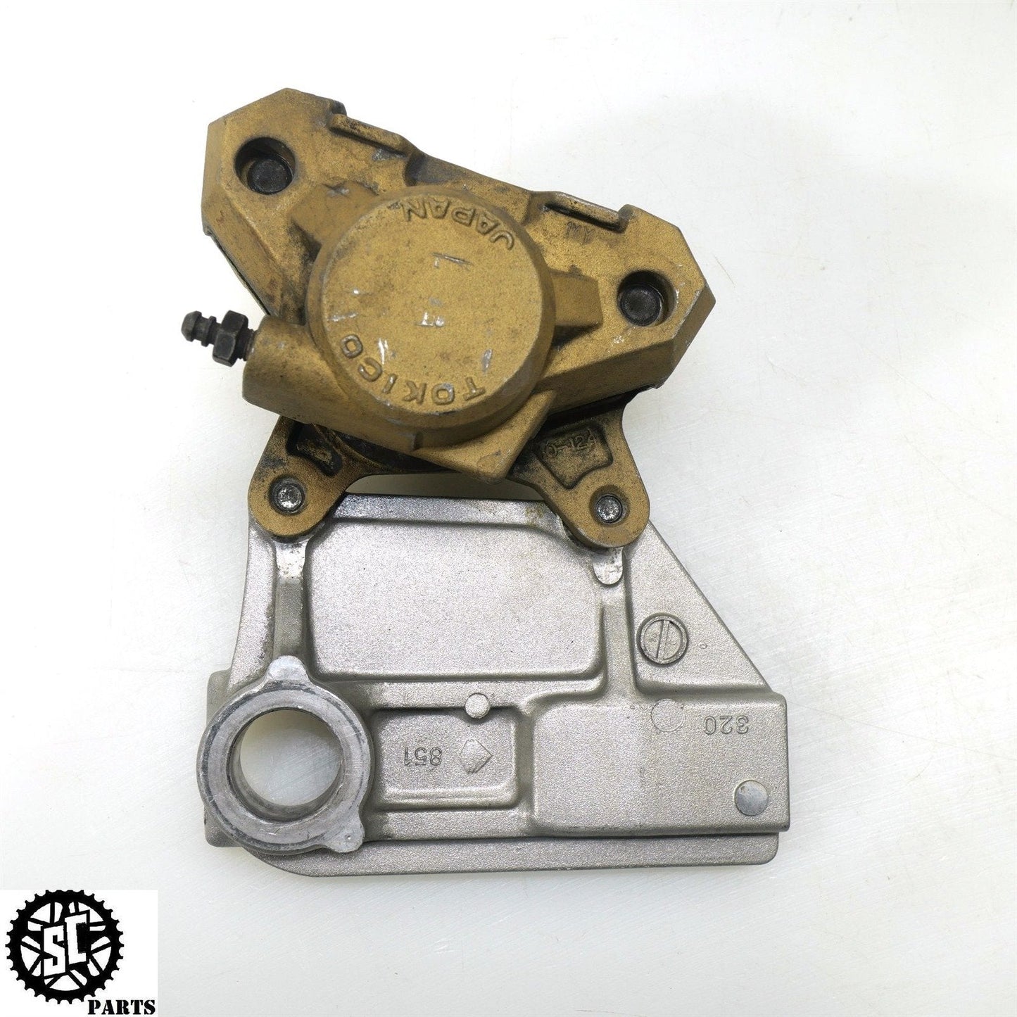 02 - 05 2002 KAWASAKI NINJA ZX12R REAR CALIPER BACK BRAKE K71 - SALVAGECYCLEPARTS