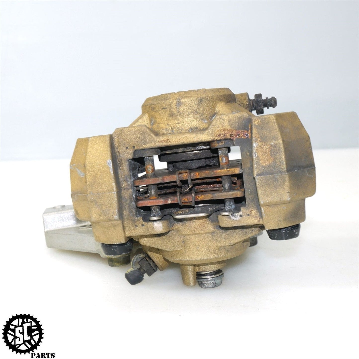 02 - 05 2002 KAWASAKI NINJA ZX12R REAR CALIPER BACK BRAKE K71 - SALVAGECYCLEPARTS