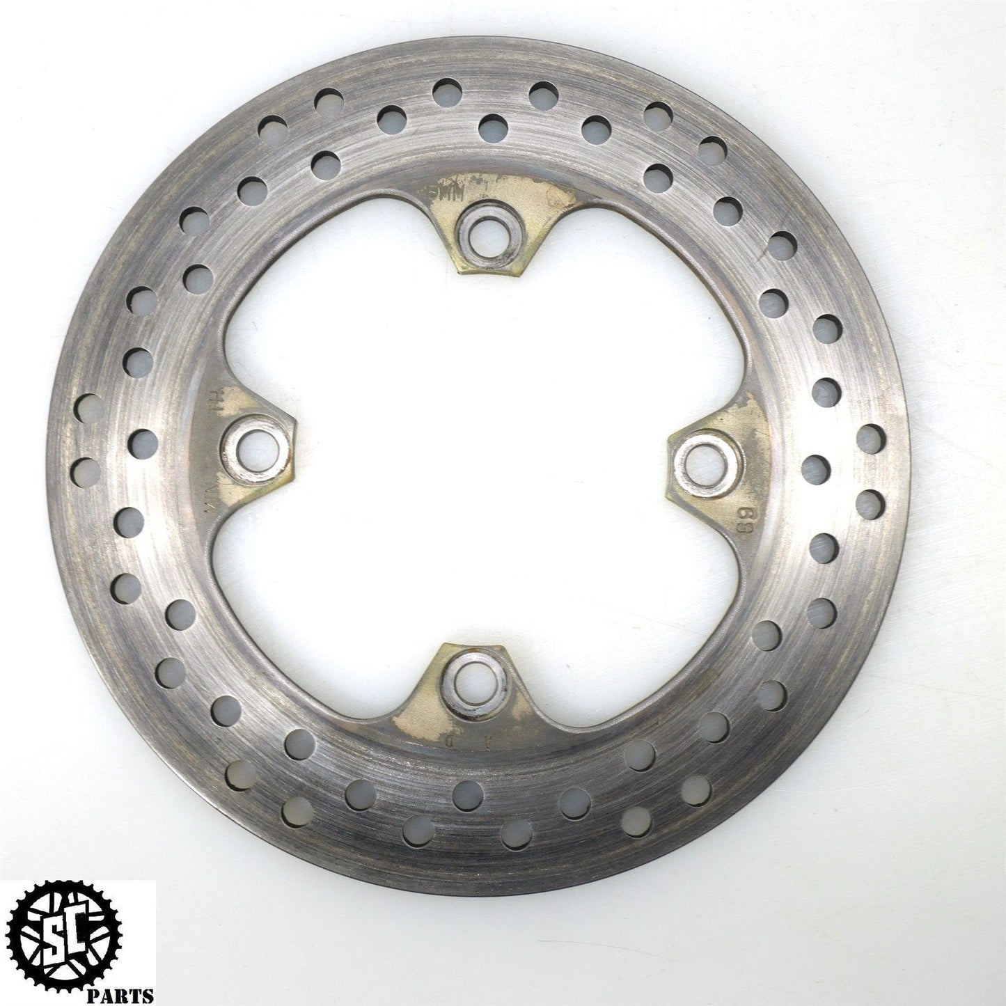 02 - 05 2002 KAWASAKI NINJA ZX12R REAR ROTOR BRAKE DISC K71 - SALVAGECYCLEPARTS