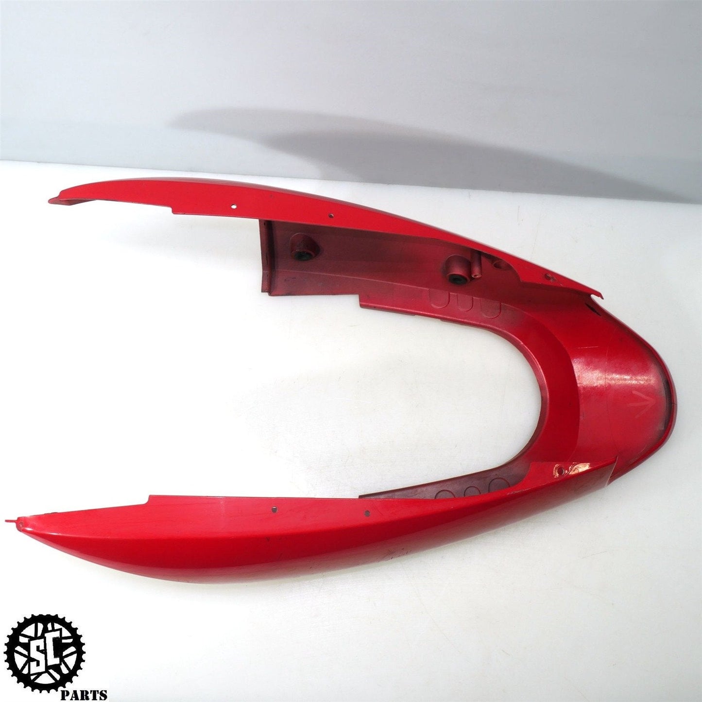 02 - 05 2002 KAWASAKI NINJA ZX12R TAIL FAIRING OEM RED K71 - SALVAGECYCLEPARTS