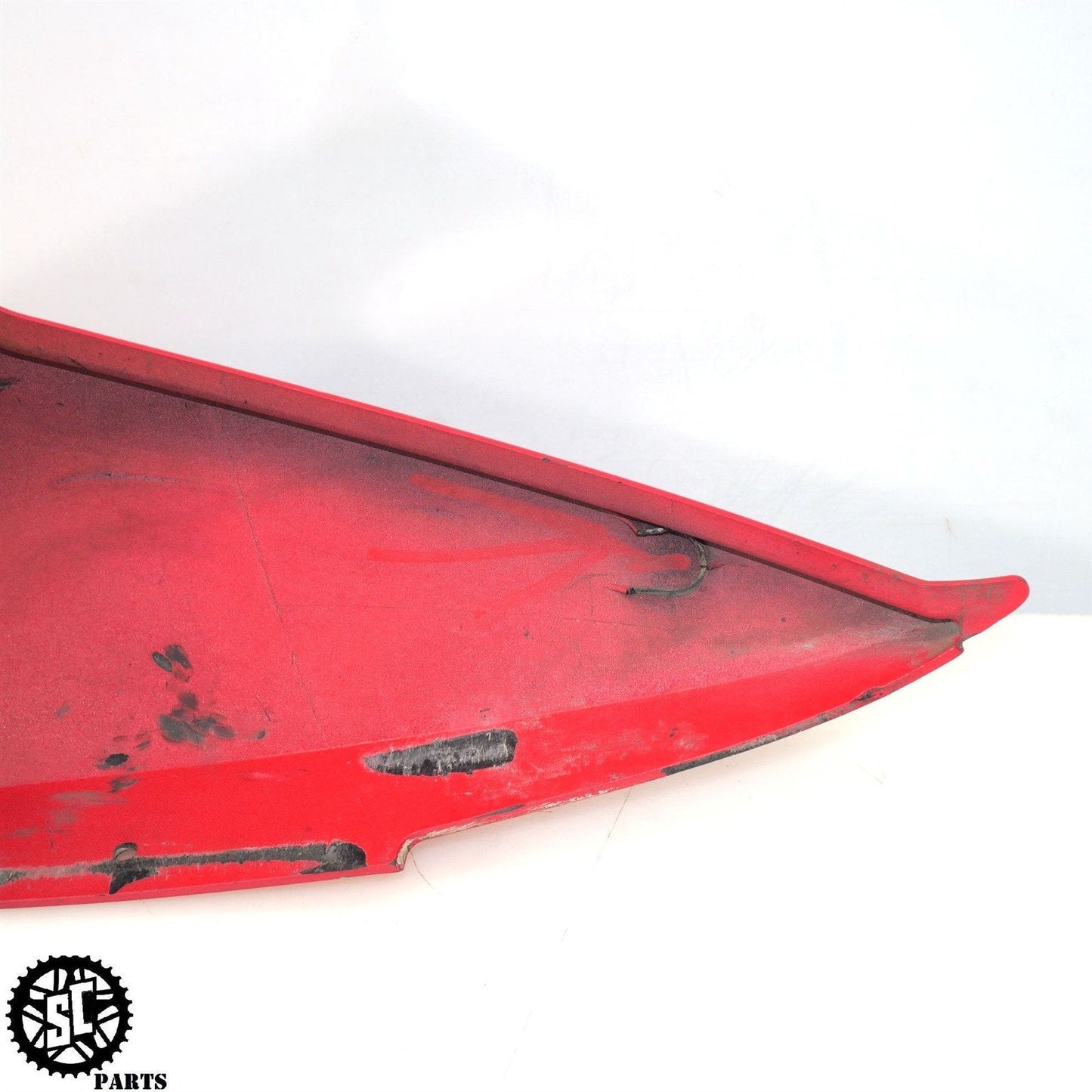 02 - 05 2002 KAWASAKI NINJA ZX12R TAIL FAIRING OEM RED K71 - SALVAGECYCLEPARTS
