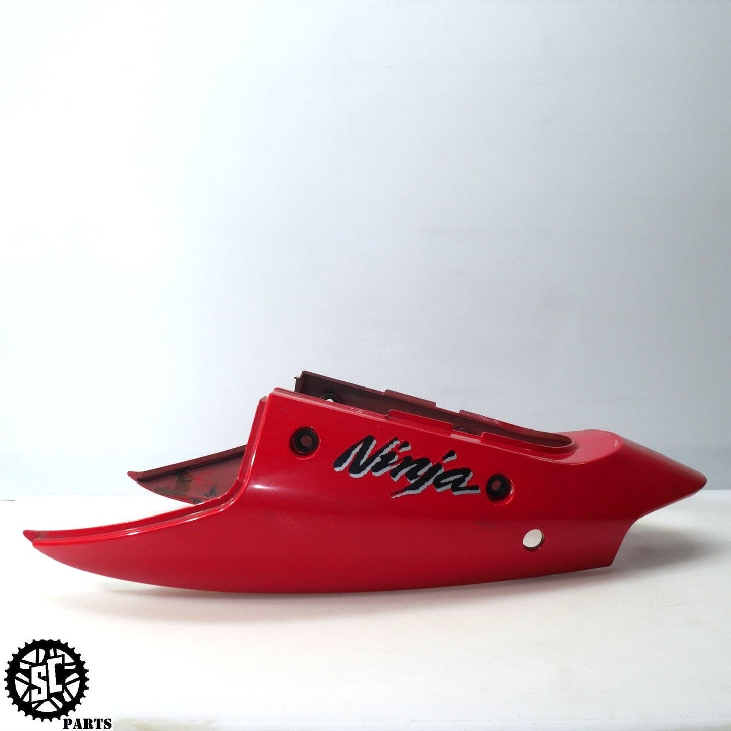 02 - 05 2002 KAWASAKI NINJA ZX12R TAIL FAIRING OEM RED K71 - SALVAGECYCLEPARTS