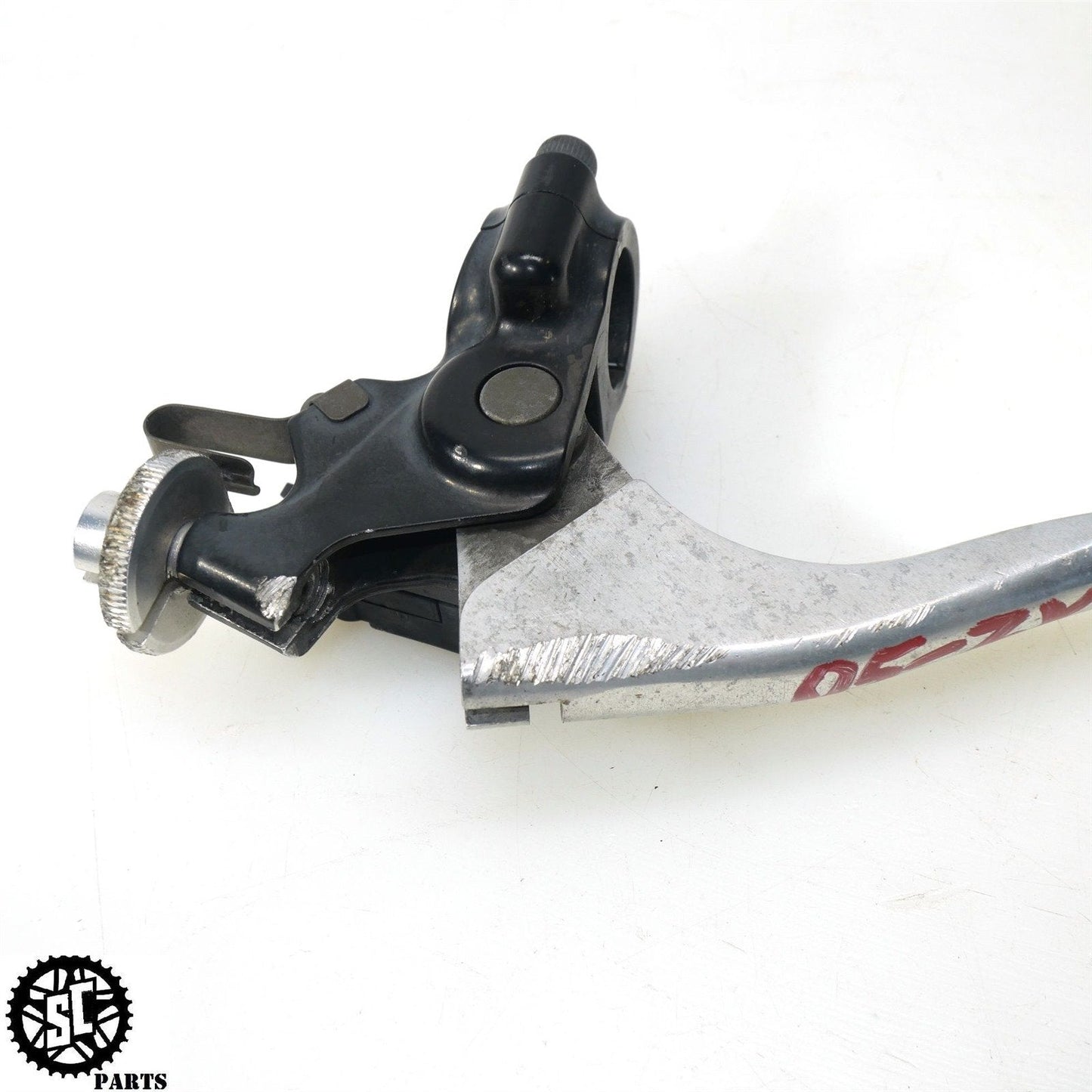 02 - 05 KAWASAKI NINJA ZX12R FRONT BRAKE MASTER CYLINDER CLUTCH PERCH LEVER K60 - SALVAGECYCLEPARTS