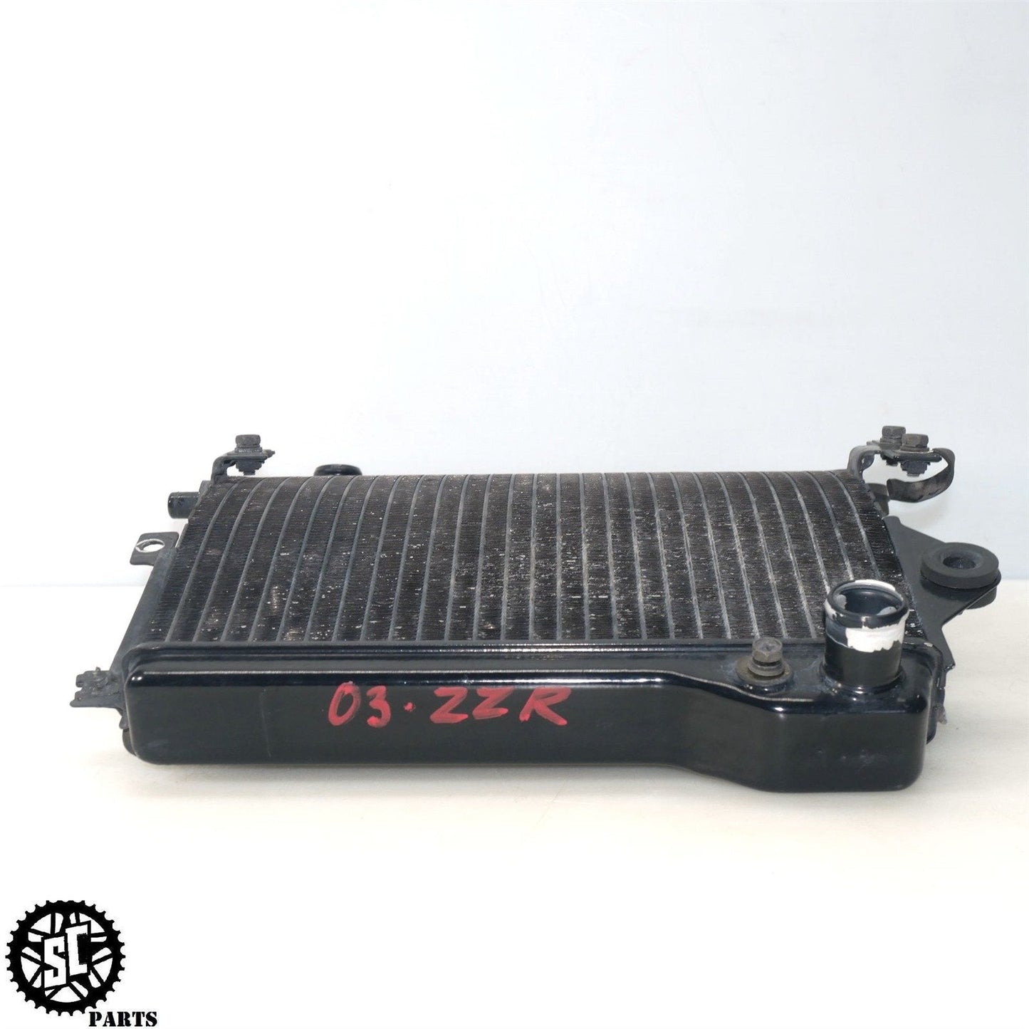 02 - 05 KAWASAKI ZZR1200 RADIATOR K59 - SALVAGECYCLEPARTS