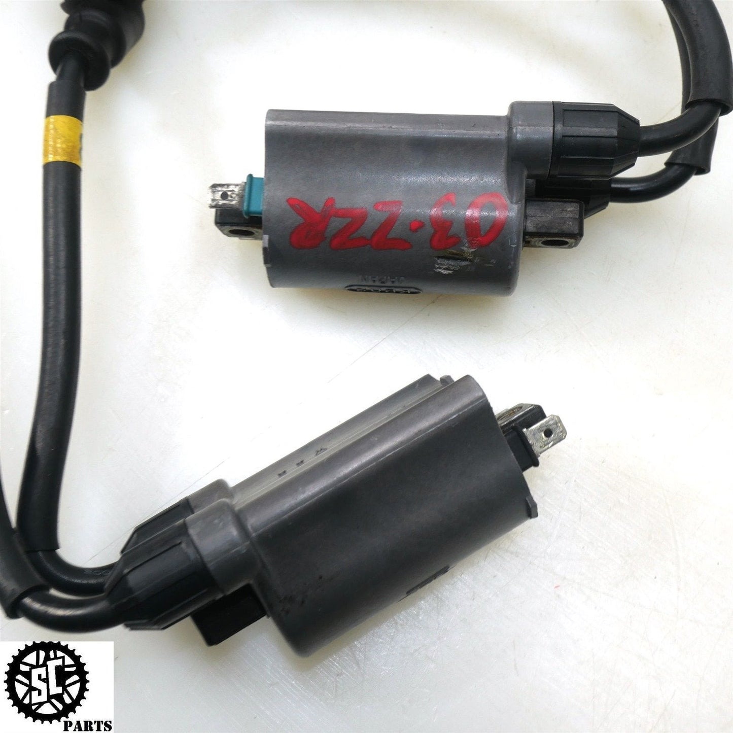 02 - 05 ZZR1200 ZX1200C ZZ - R1200 ZX11 IGNITION COIL PACK WIRES K59 - SALVAGECYCLEPARTS