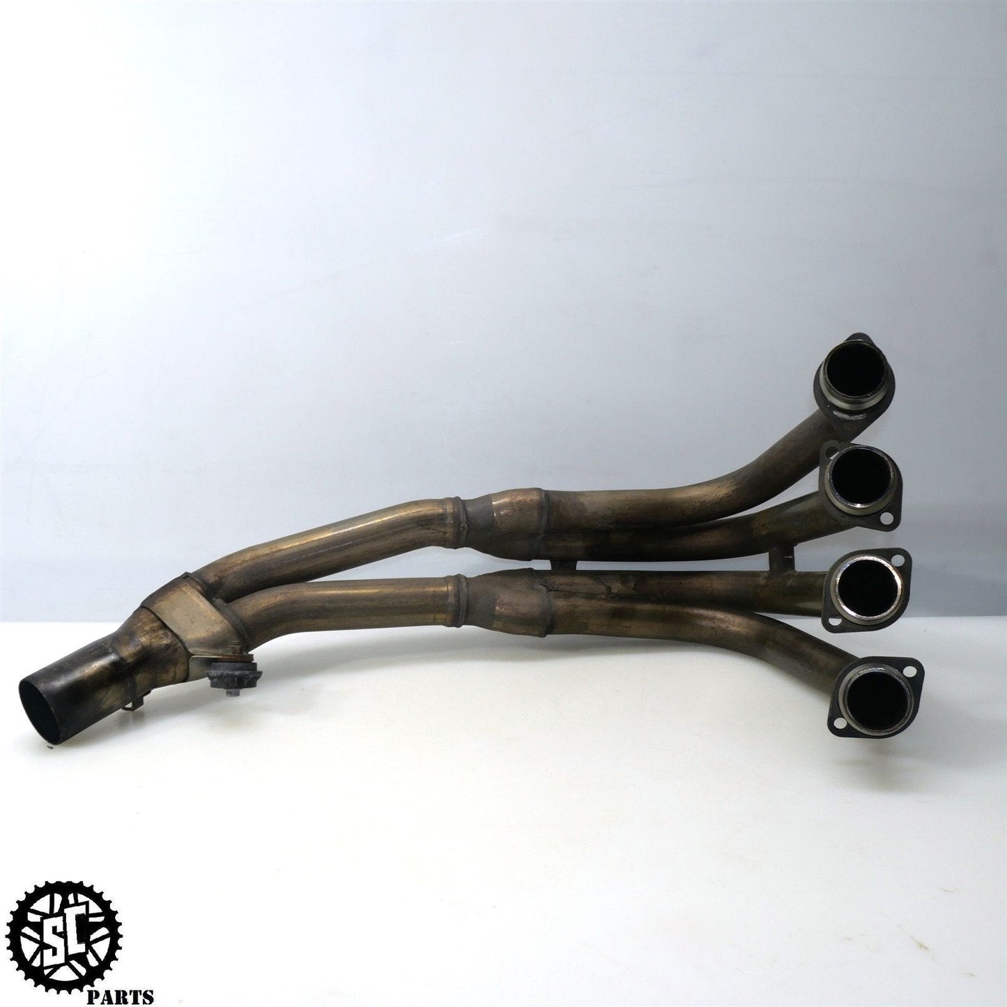 03 - 05 YAMAHA YZF R6 06 - 09 R6S EXHAUST MANIFOLD HEADER PIPE Y26 - SALVAGECYCLEPARTS
