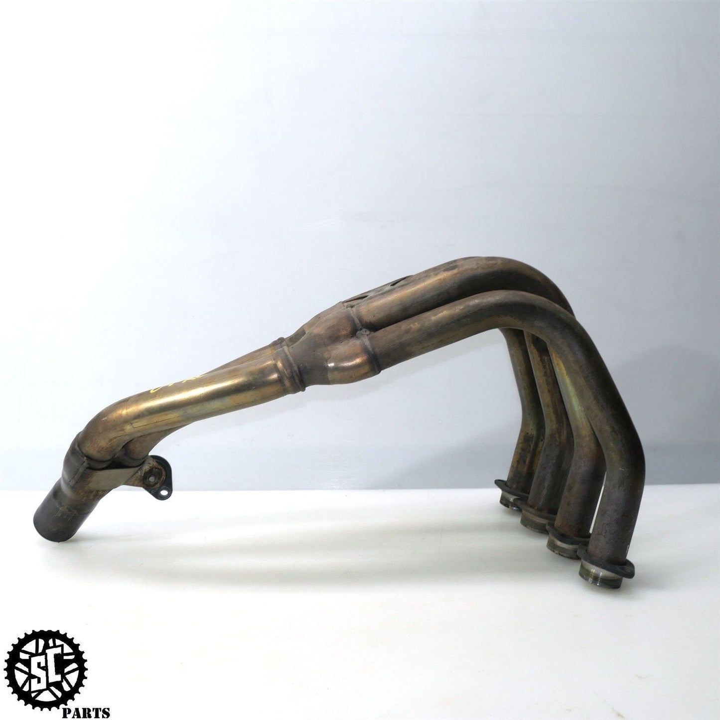 03 - 05 YAMAHA YZF R6 06 - 09 R6S EXHAUST MANIFOLD HEADER PIPE Y26 - SALVAGECYCLEPARTS