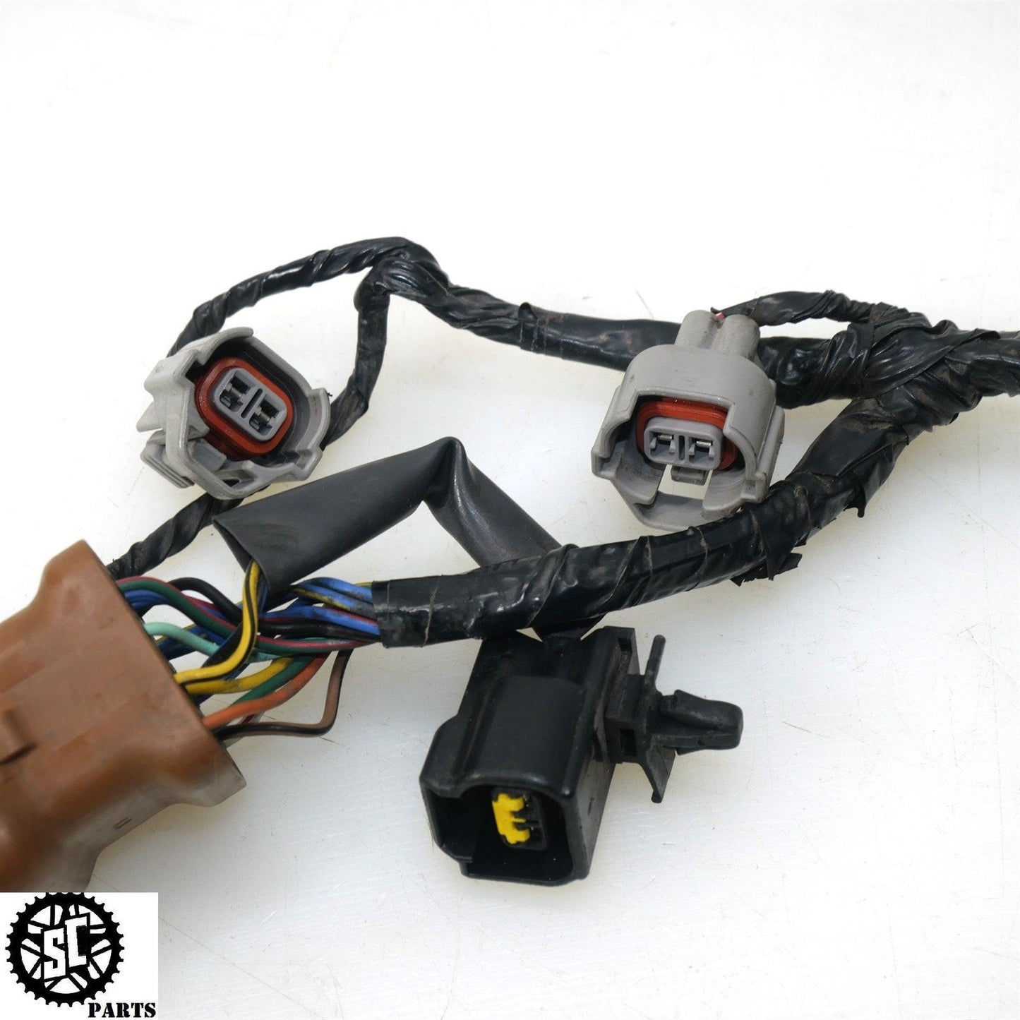 04 05 KAWASAKI NINJA ZX10R FUEL INJECTOR THROTTLE BODY WIRING HARNESS K11 - SALVAGECYCLEPARTS