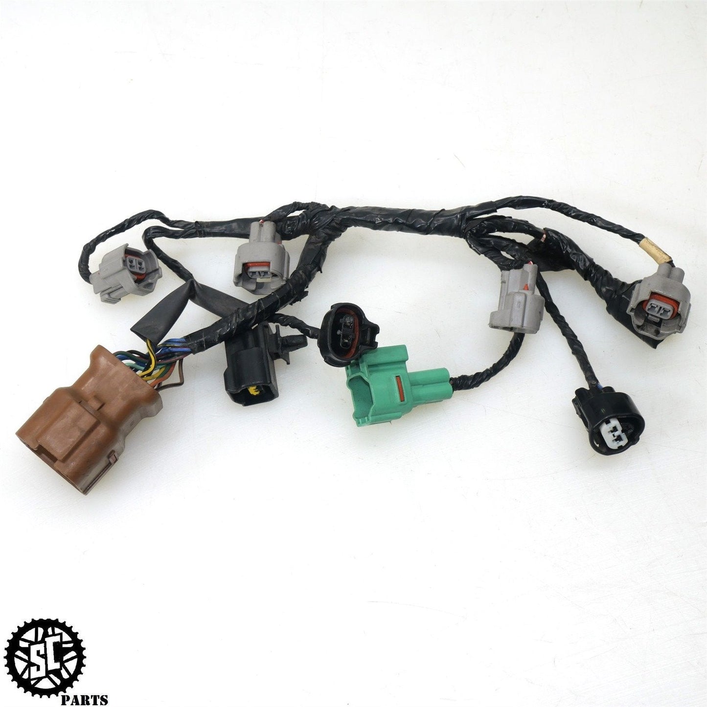 04 05 KAWASAKI NINJA ZX10R FUEL INJECTOR THROTTLE BODY WIRING HARNESS K11 - SALVAGECYCLEPARTS