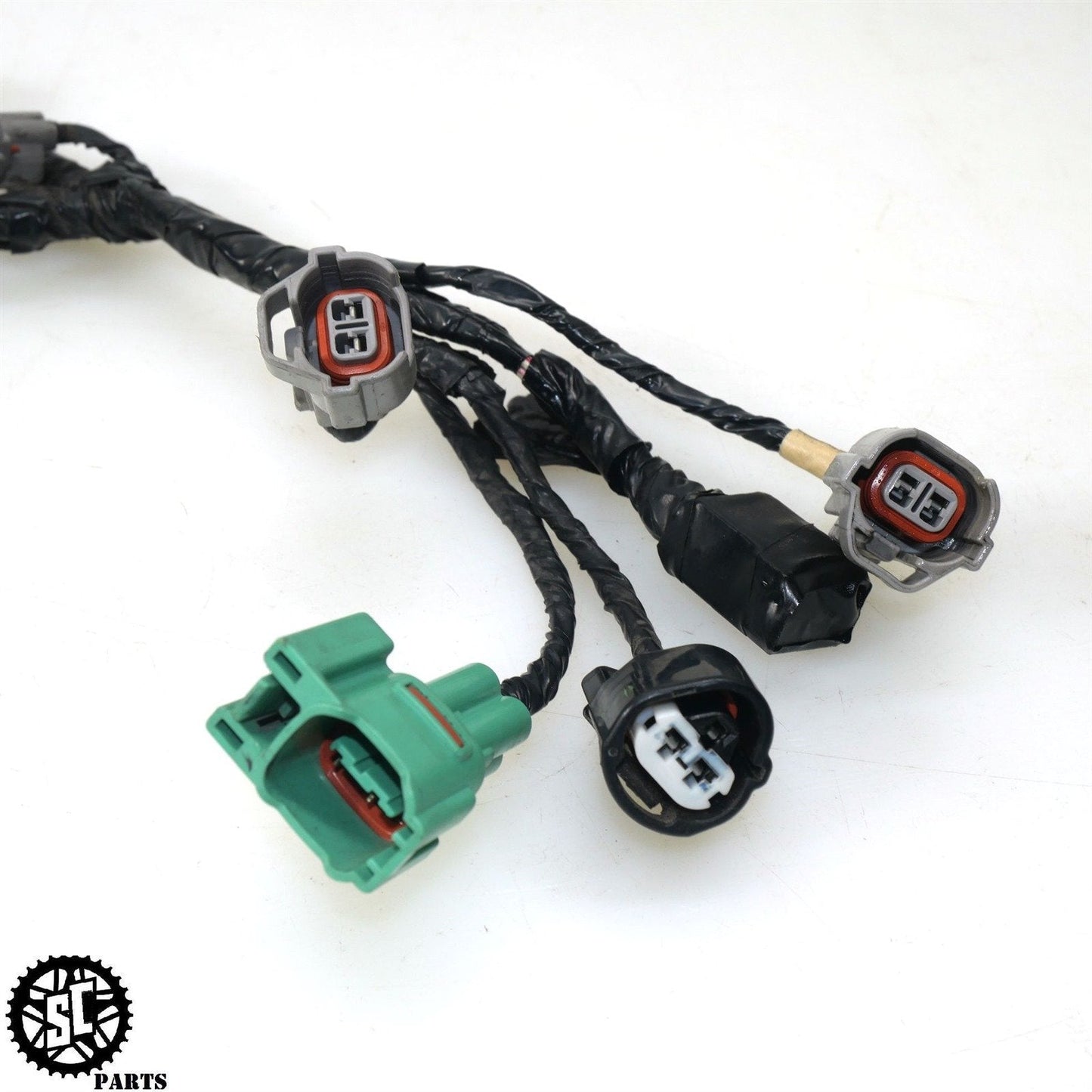 04 05 KAWASAKI NINJA ZX10R FUEL INJECTOR THROTTLE BODY WIRING HARNESS K11 - SALVAGECYCLEPARTS
