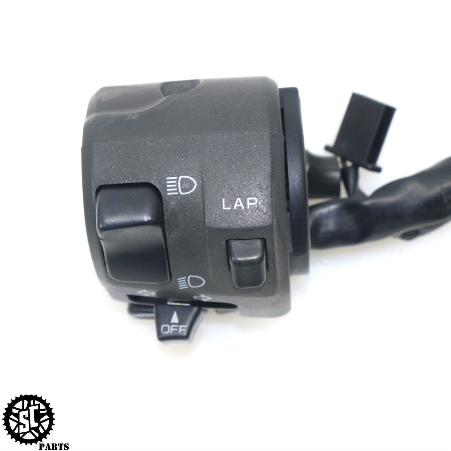 04 05 KAWASAKI NINJA ZX10R LEFT CONTROL SWITCH K11 - SALVAGECYCLEPARTS