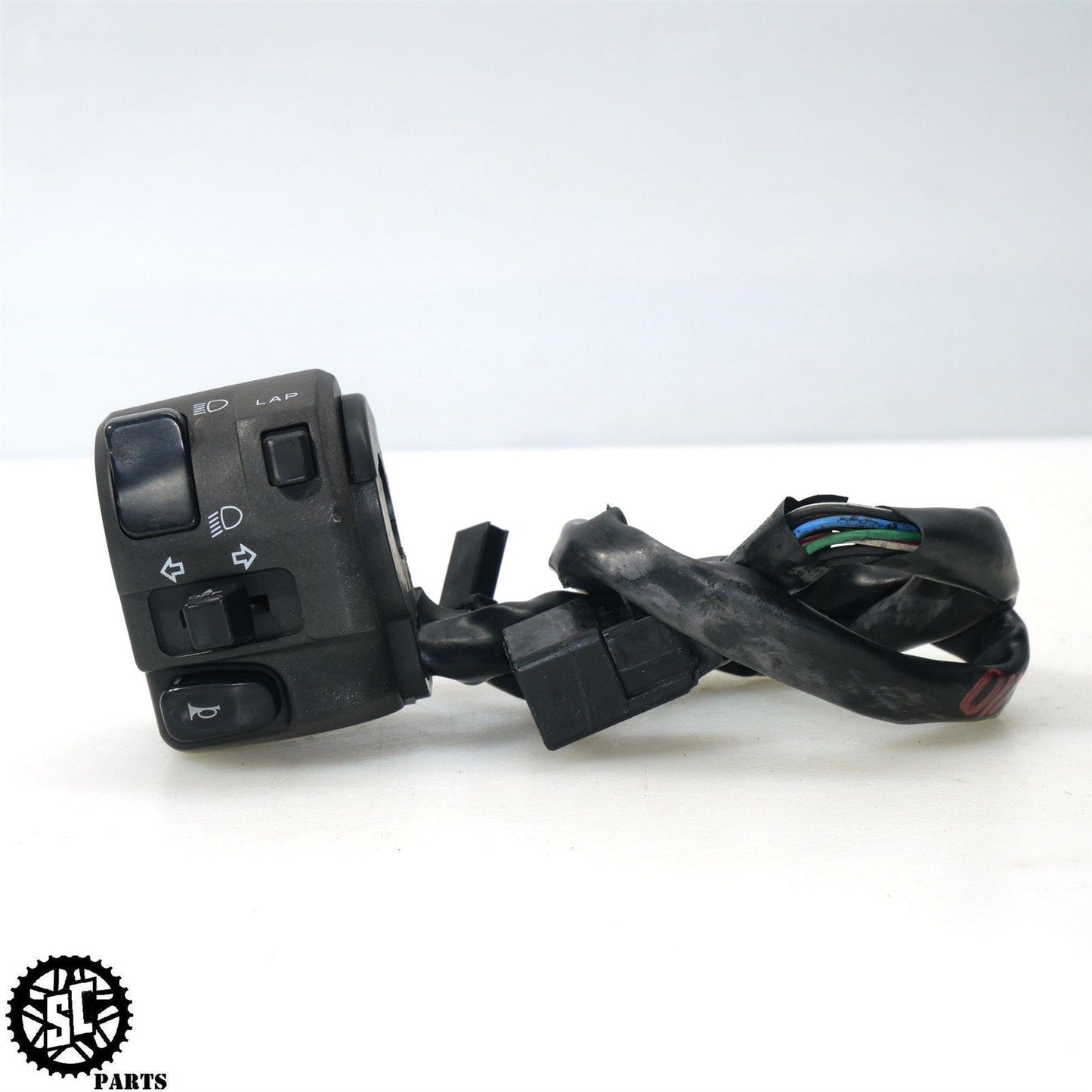 04 05 KAWASAKI NINJA ZX10R LEFT CONTROL SWITCH K11 - SALVAGECYCLEPARTS