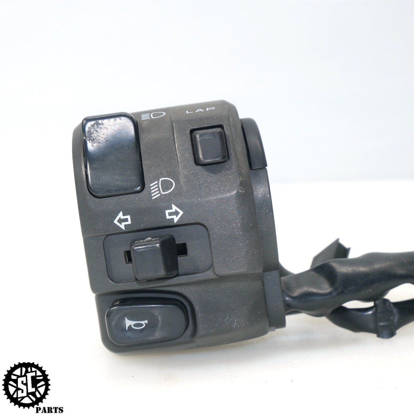 04 05 KAWASAKI NINJA ZX10R LEFT CONTROL SWITCH K11 - SALVAGECYCLEPARTS