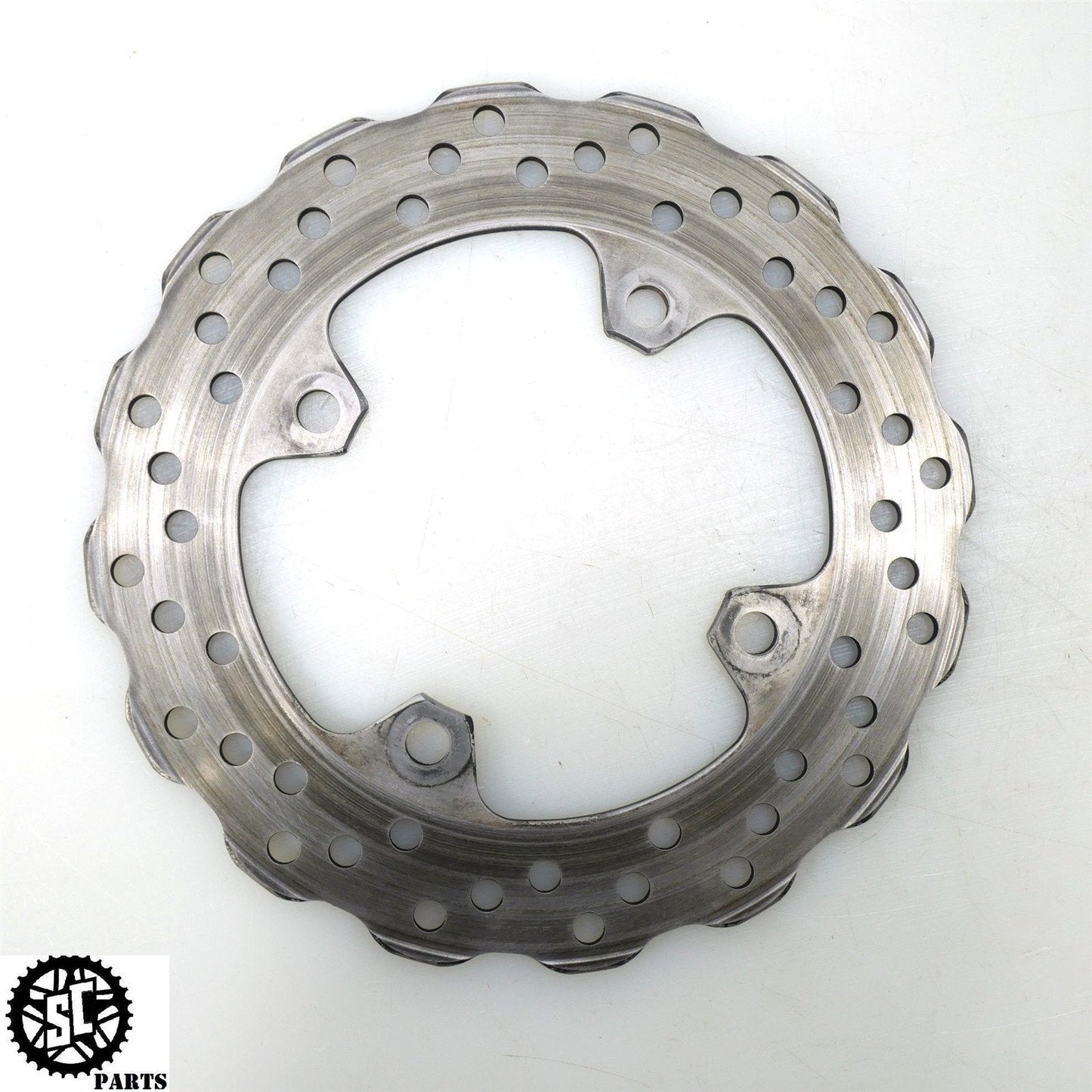 04 05 KAWASAKI NINJA ZX10R REAR BRAKE ROTOR DISC K11 - SALVAGECYCLEPARTS