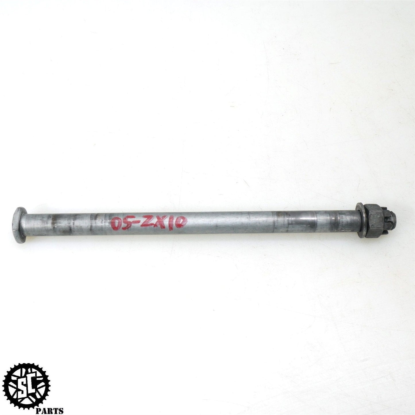 04 05 KAWASAKI NINJA ZX10R REAR WHEEL BACK AXLE BOLT K11 - SALVAGECYCLEPARTS