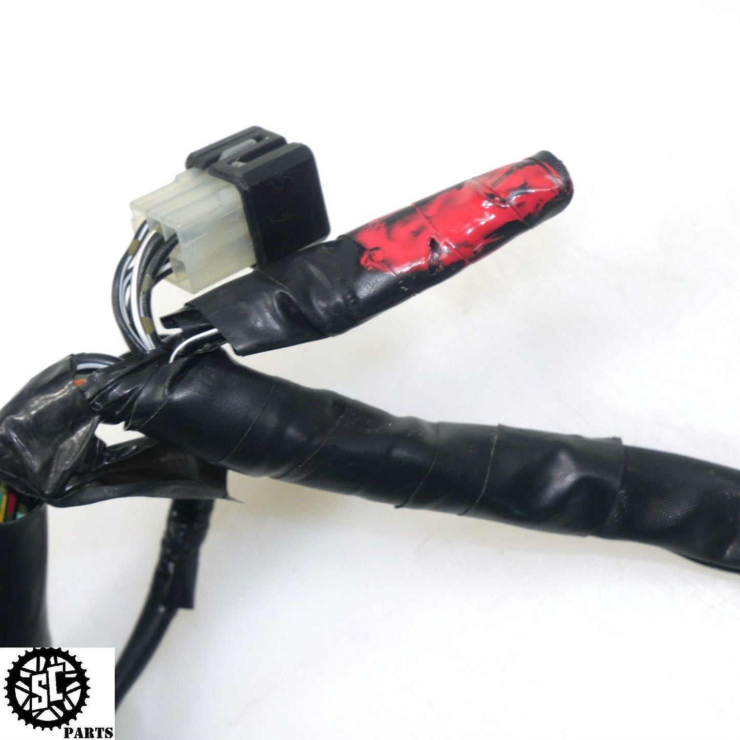 04 05 SUZUKI GSXR 600 FRONT HEADLIGHT WIRING HARNESS S33 - SALVAGECYCLEPARTS