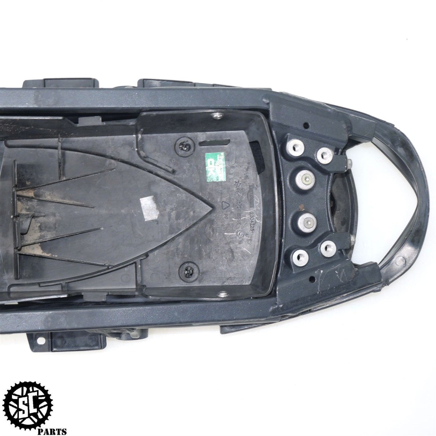 05 - 07 TRIUMPH SPEED TRIPLE 1050 REAR SUB FRAME TAIL BATTERY TRAY T2074400 T33 - SALVAGECYCLEPARTS