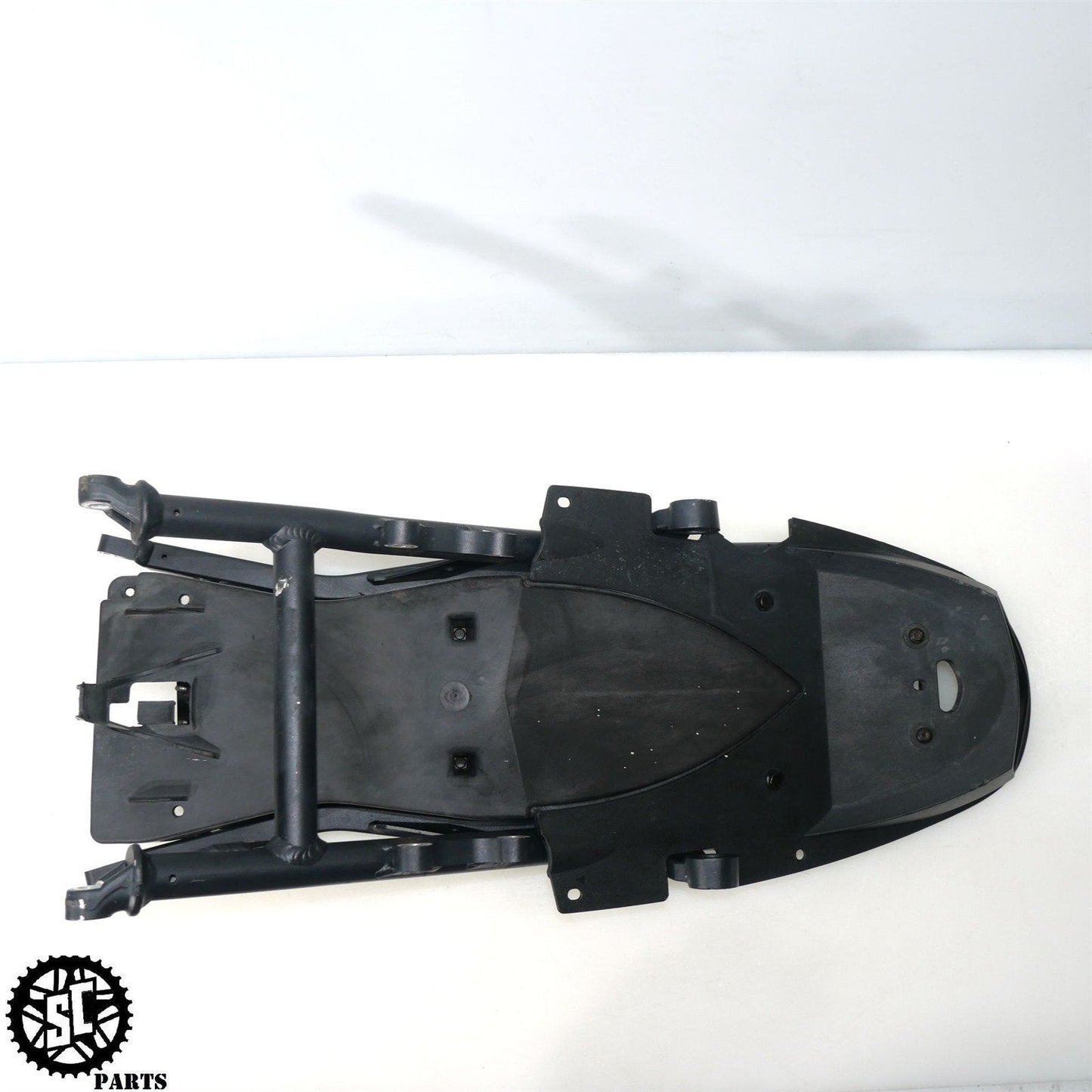 05 - 07 TRIUMPH SPEED TRIPLE 1050 REAR SUB FRAME TAIL BATTERY TRAY T2074400 T33 - SALVAGECYCLEPARTS