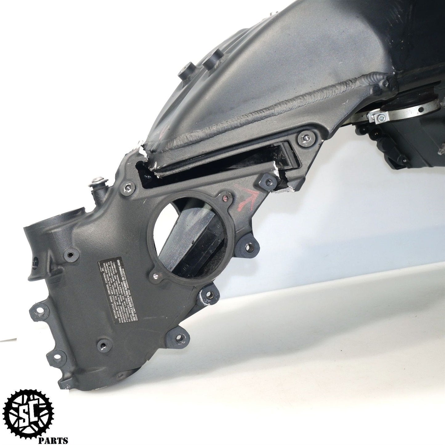 06 07 08 09 2010 KAWASAKI NINJA ZX14R MAIN FRAME CHASSIS *S* K70 - SALVAGECYCLEPARTS