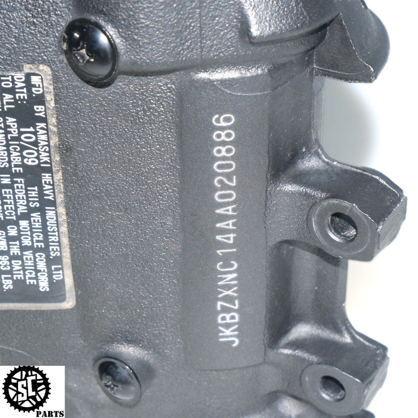 06 07 08 09 2010 KAWASAKI NINJA ZX14R MAIN FRAME CHASSIS *S* K70 - SALVAGECYCLEPARTS