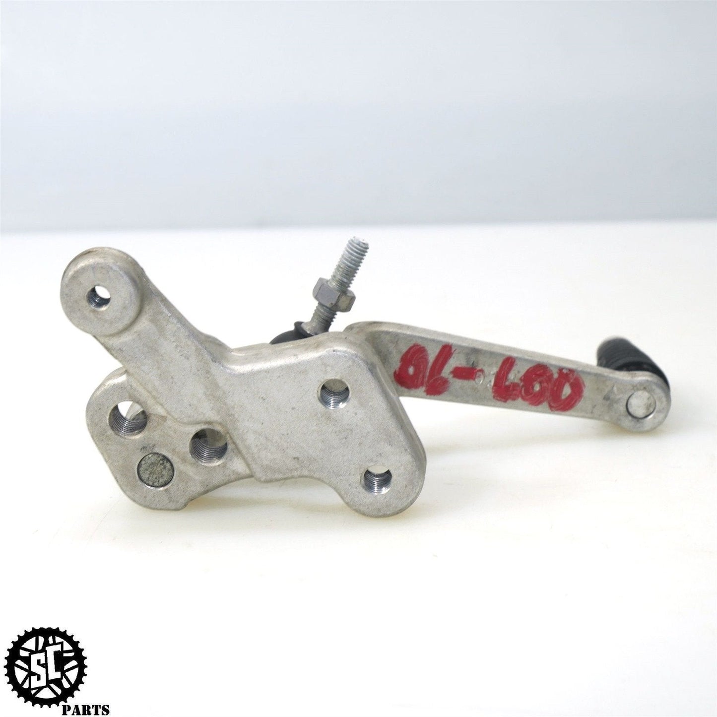 06 07 2006 SUZUKI GSXR600 SHIFTER PEDAL GEAR SHIFT FOOT PEG REARSET S57 - SALVAGECYCLEPARTS