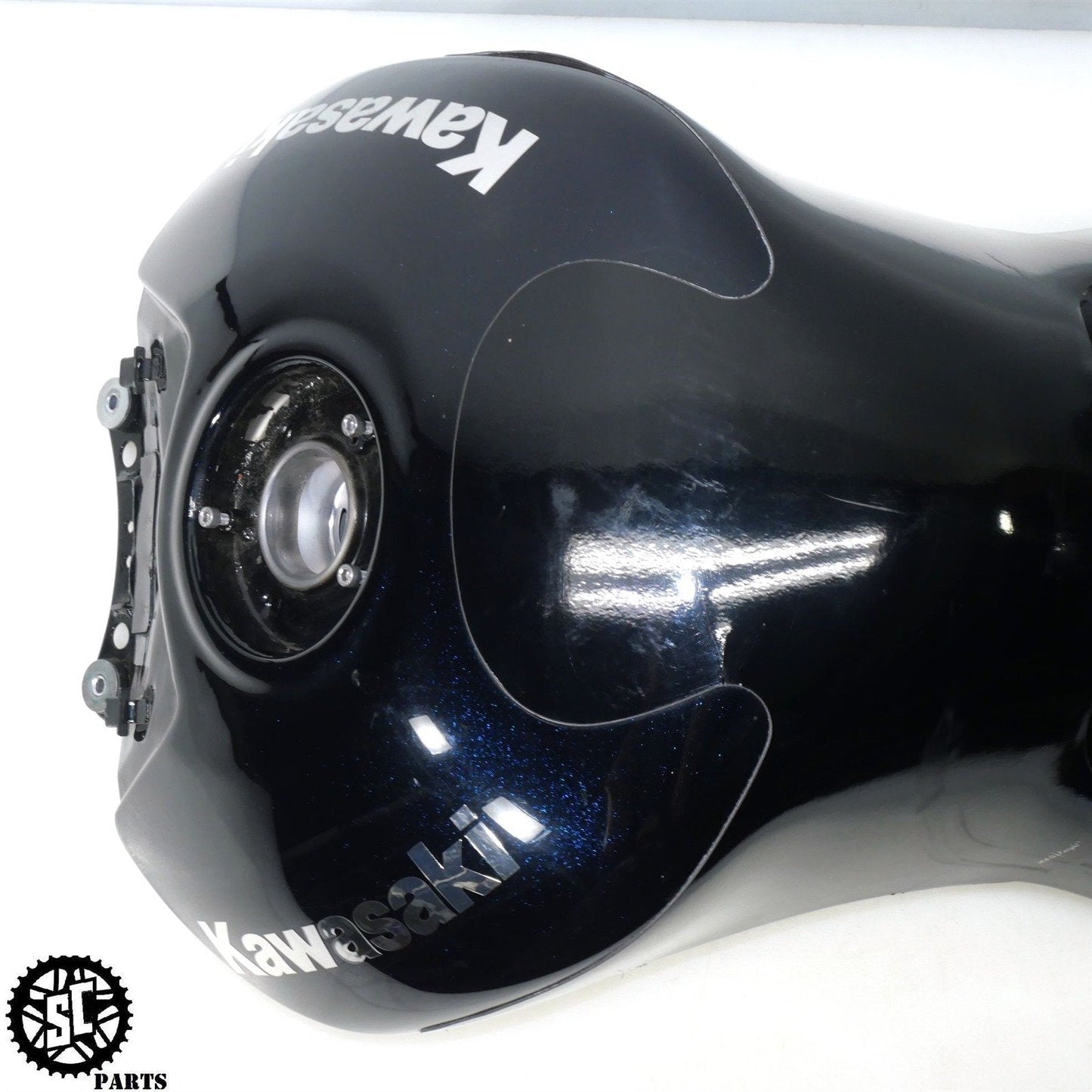 06 07 2008 - 2011 KAWASAKI ZX14 FUEL GAS TANK CLEAN K48 - SALVAGECYCLEPARTS