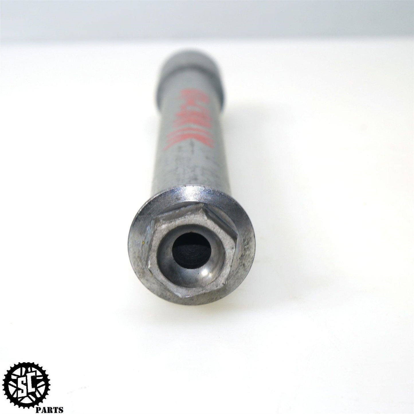 06 07 HONDA CBR1000RR FRONT WHEEL AXLE BOLT H45 - SALVAGECYCLEPARTS