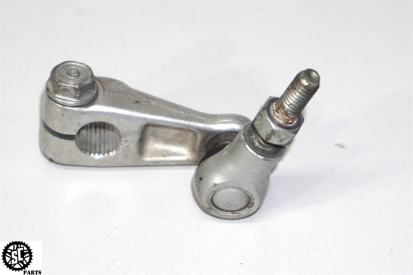 06 07 HONDA CBR1000RR SHIFTER ROD LINKAGE KNUCKLE ELBOW SHIFT ARM H11 - SALVAGECYCLEPARTS