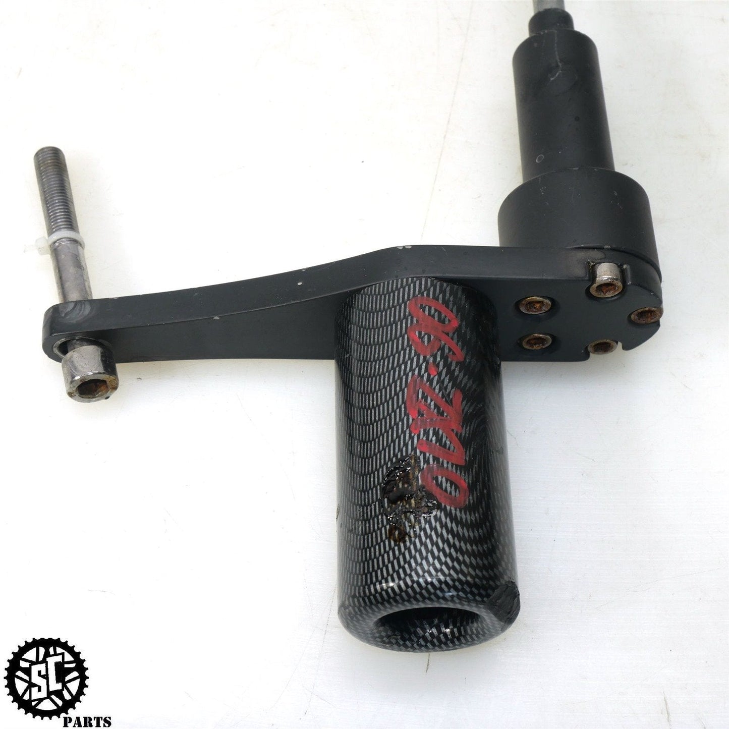 06 07 KAWASAKI NINJA ZX10R FRAME SLIDER K44 - SALVAGECYCLEPARTS
