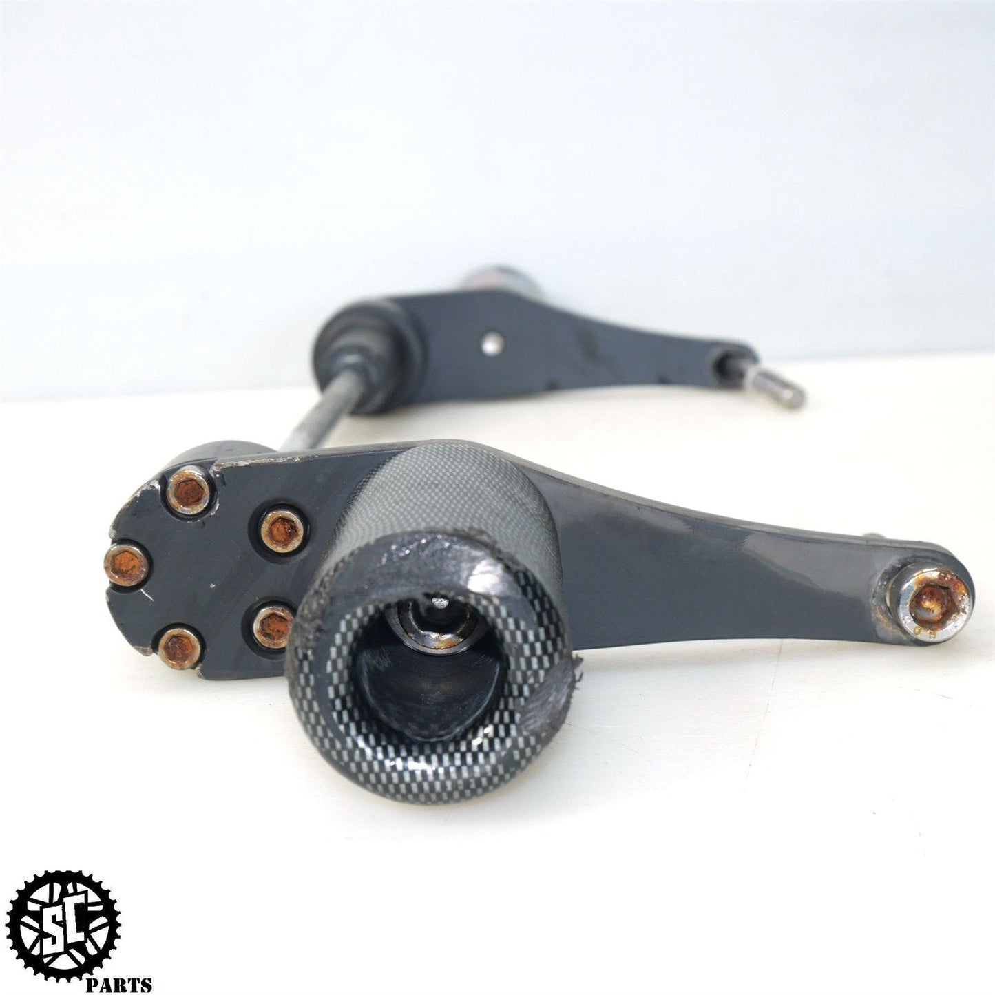06 07 KAWASAKI NINJA ZX10R FRAME SLIDER K44 - SALVAGECYCLEPARTS