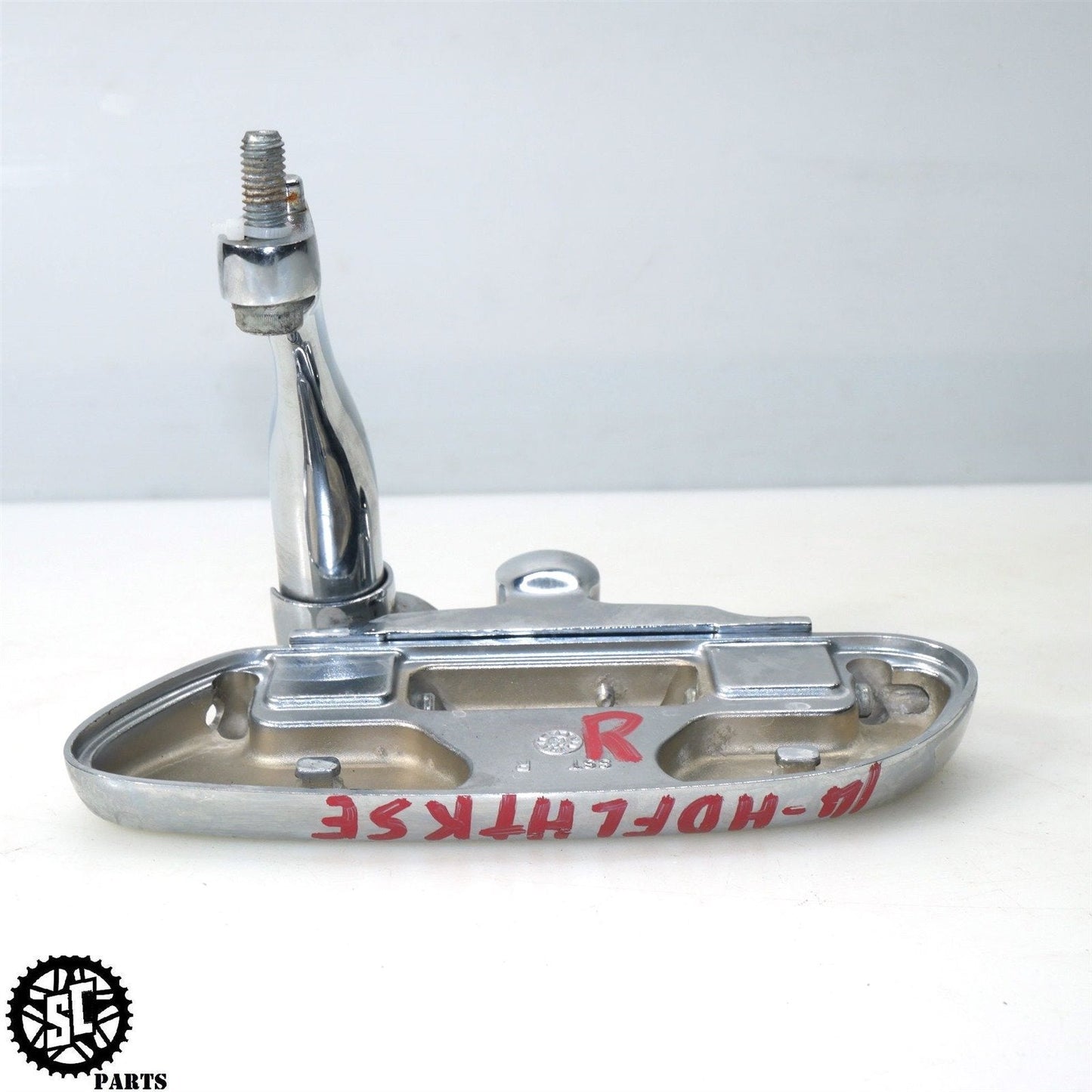 2014 HARLEY ULTRA CVO CHROME ADJUSTABLE PASSENGER FLOORBOARD SLIPSTREAM HD50