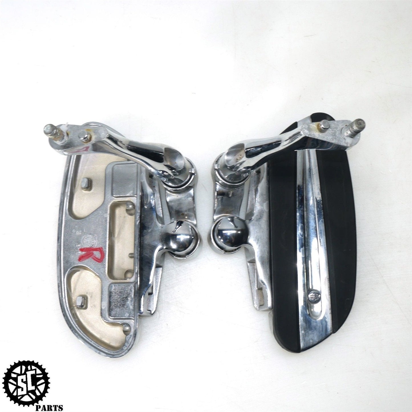 2014 HARLEY ULTRA CVO CHROME ADJUSTABLE PASSENGER FLOORBOARD SLIPSTREAM HD50