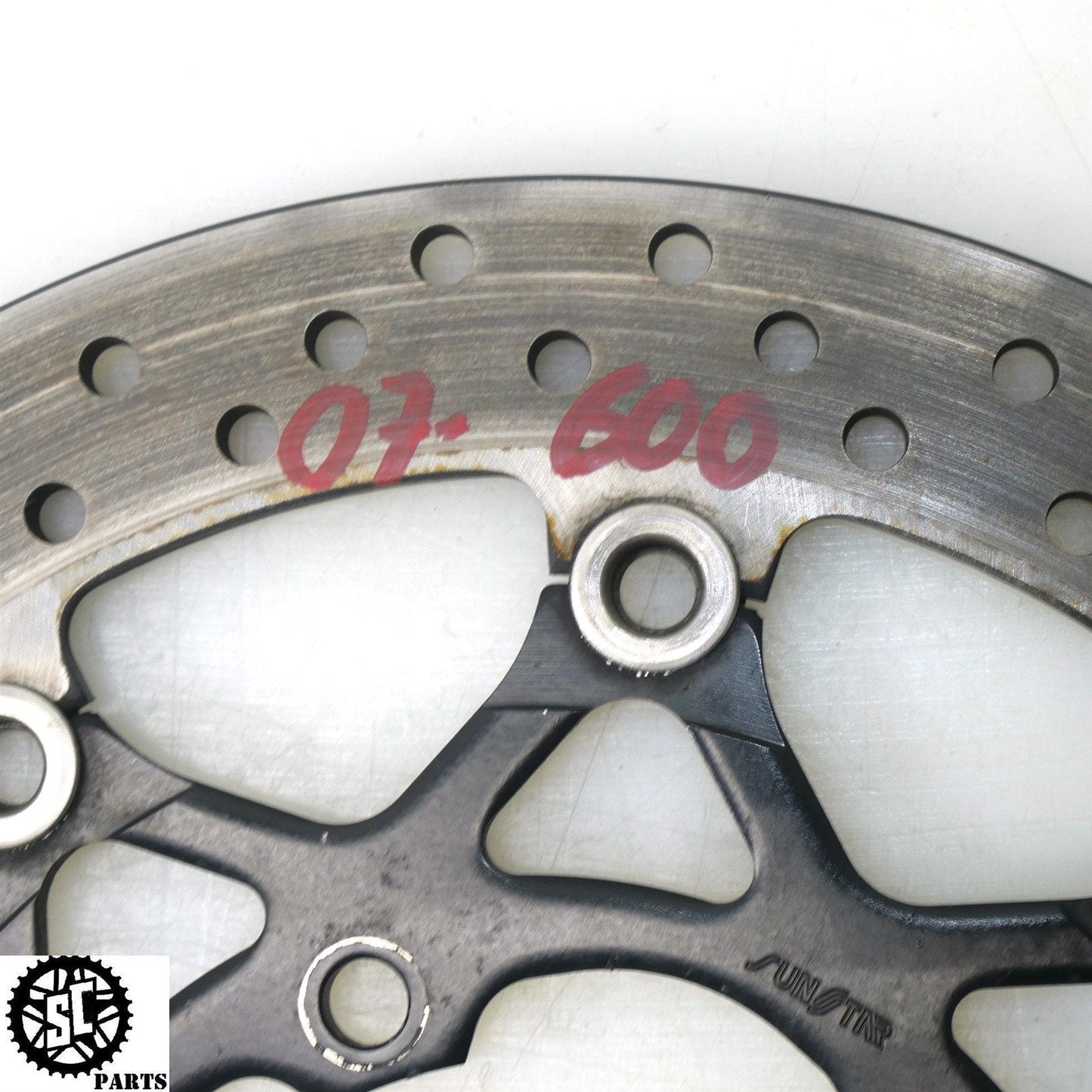2007 SUZUKI GSXR 600 FRONT BRAKE DISC ROTOR S33
