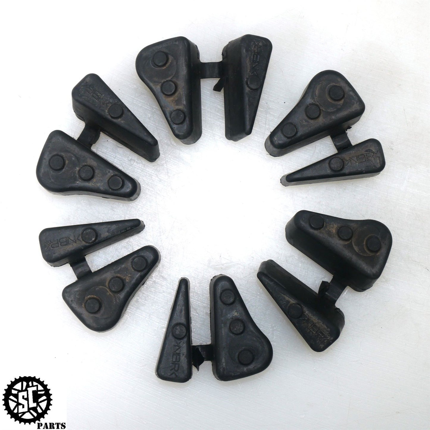 09-14 YAMAHA YZF R1 CUSH DRIVE RUBBERS Y39