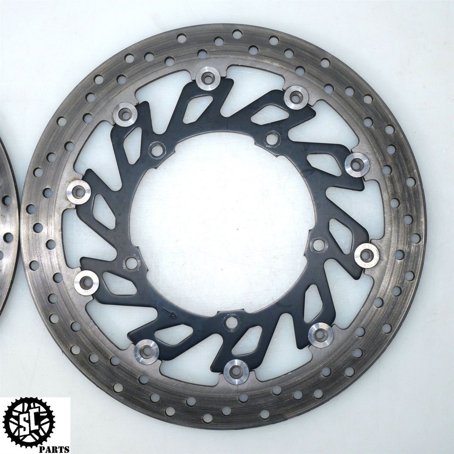 09-14 YAMAHA YZF R1 FRONT BRAKE DISC ROTORS Y39