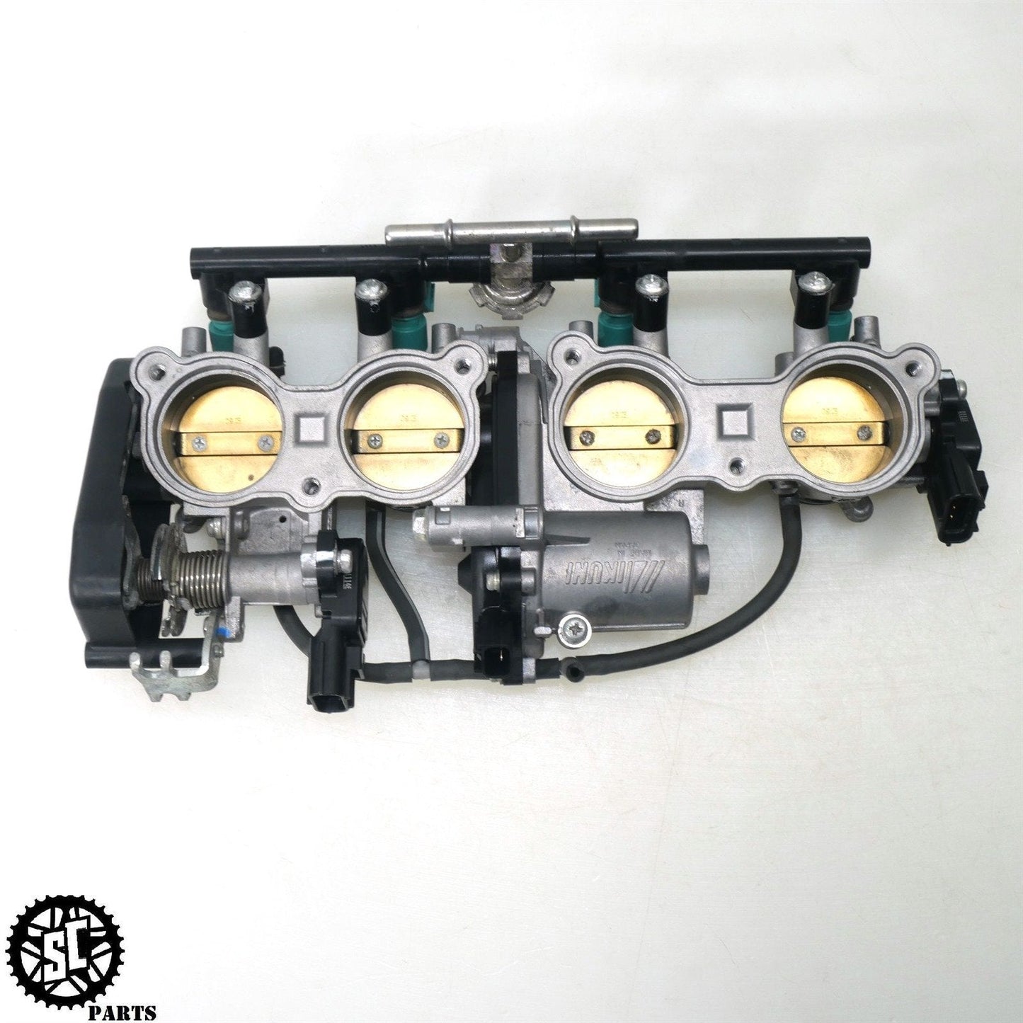 09-11 YAMAHA YZF R1 THROTTLE BODIES FUEL INJECTOR SET Y39