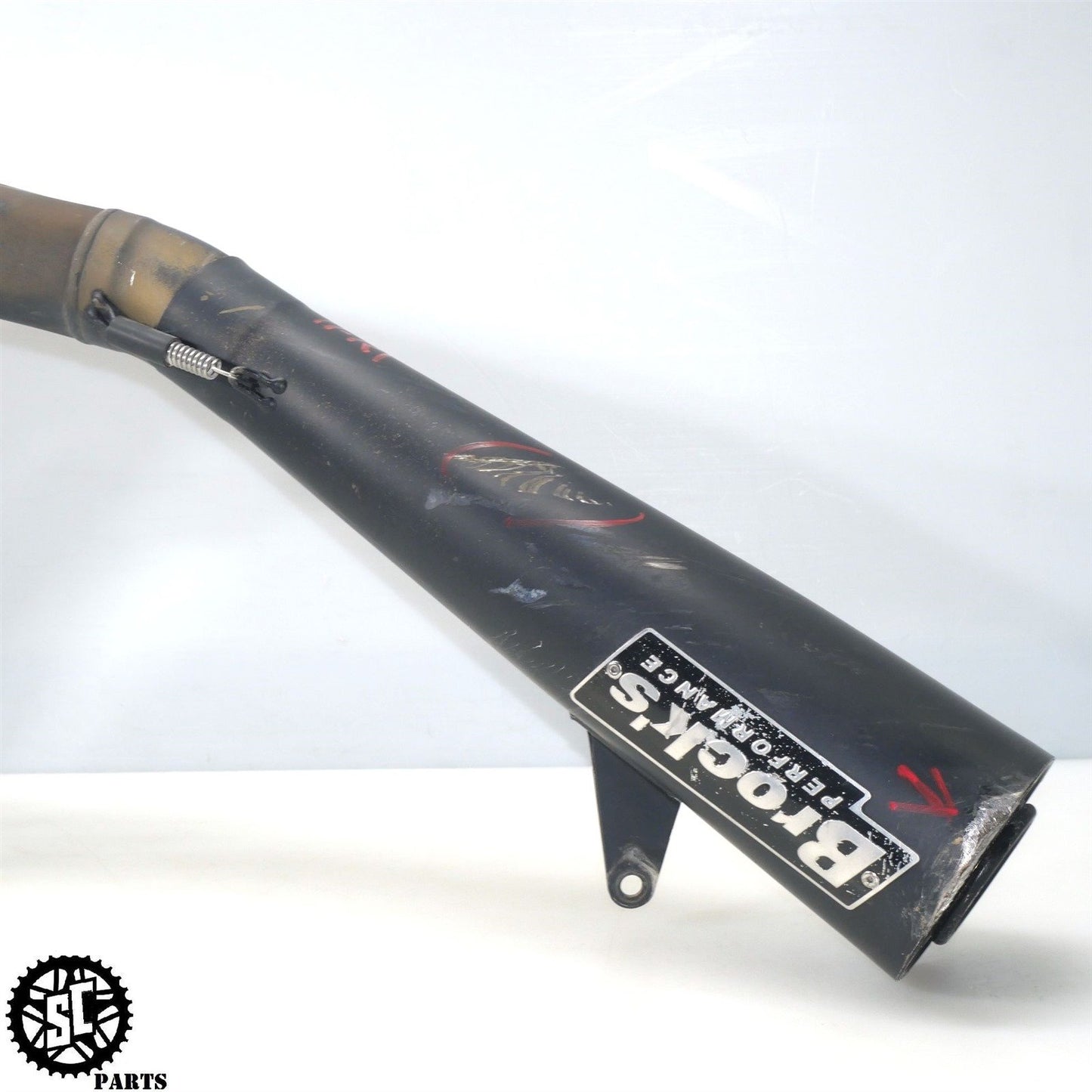 09-14 YAMAHA YZF R1 BROCKS FULL EXHAUST SLIP ON SHORT MEG Y39