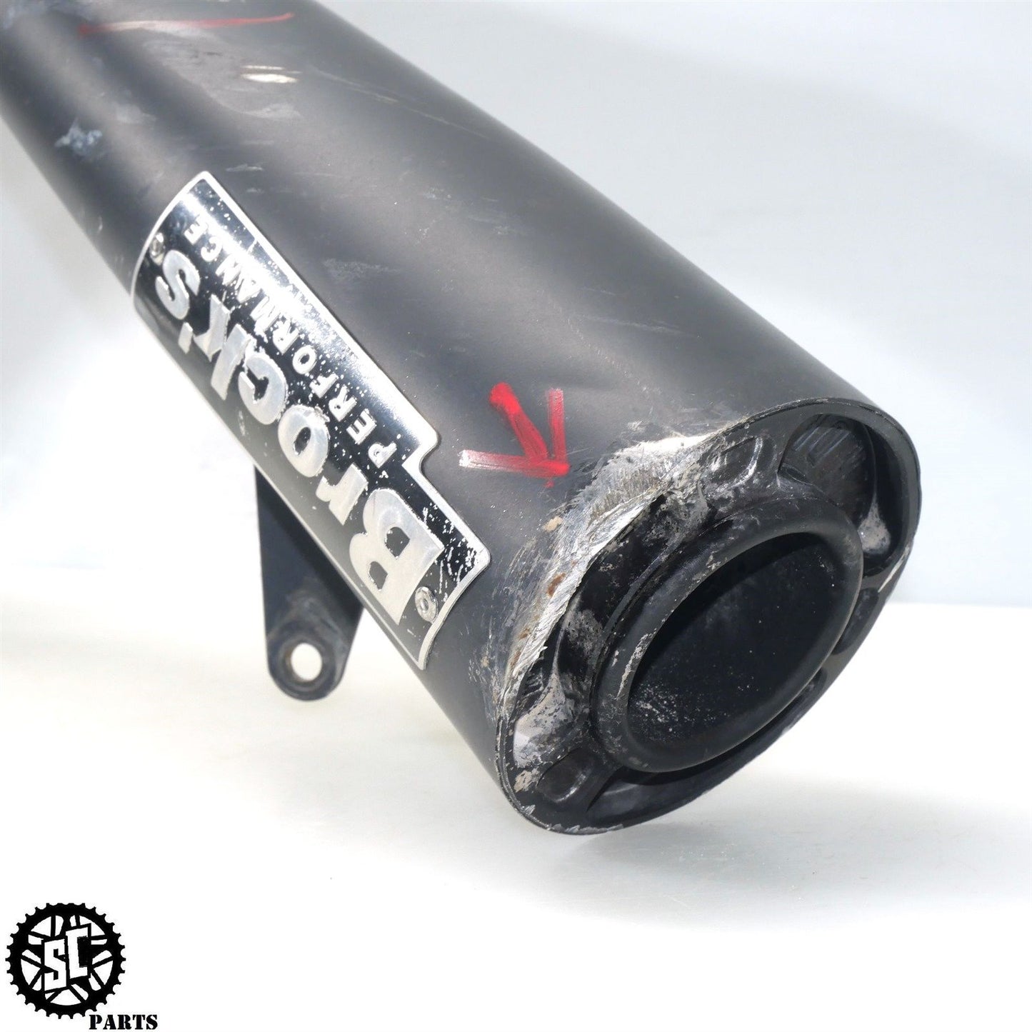 09-14 YAMAHA YZF R1 BROCKS FULL EXHAUST SLIP ON SHORT MEG Y39