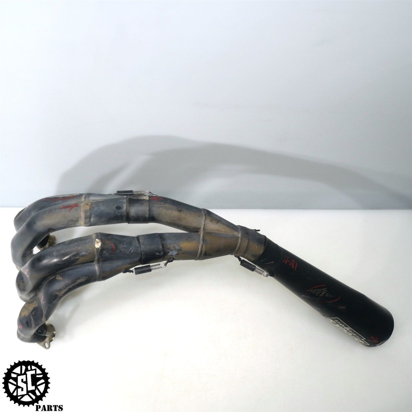 09-14 YAMAHA YZF R1 BROCKS FULL EXHAUST SLIP ON SHORT MEG Y39