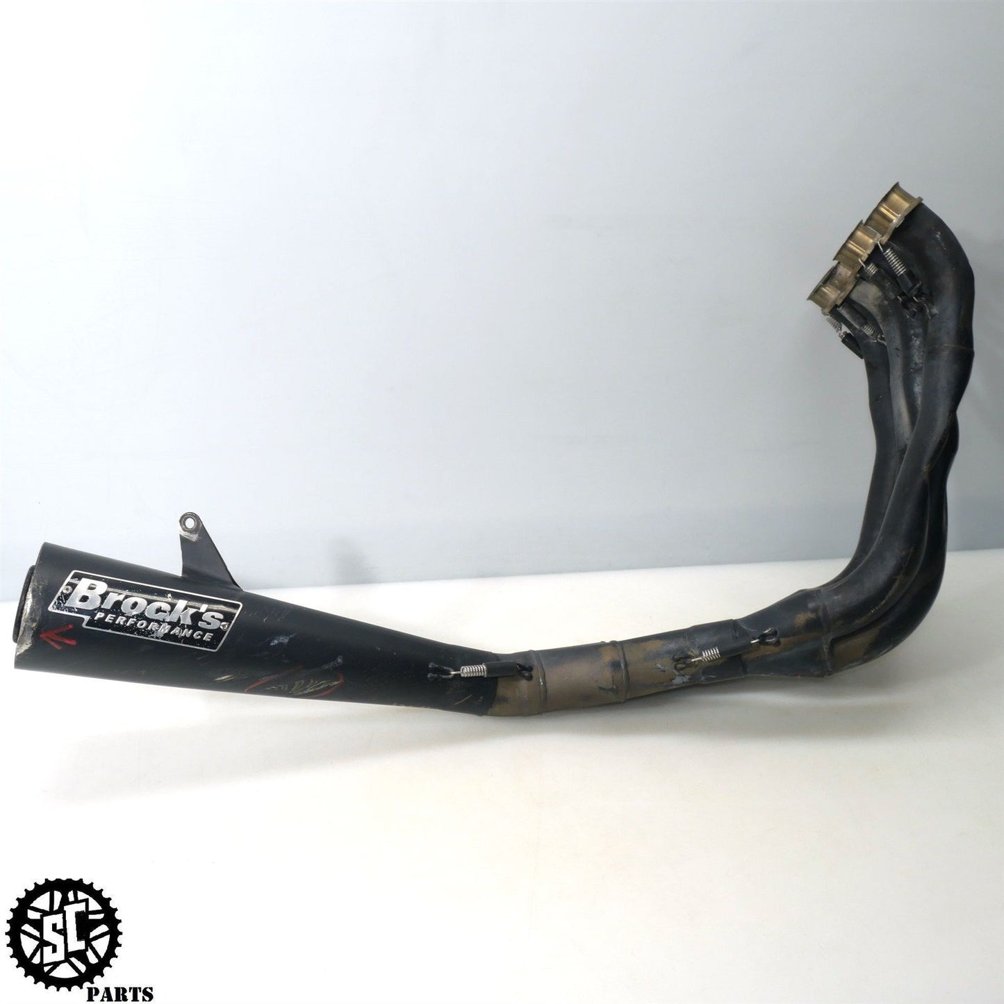 09-14 YAMAHA YZF R1 BROCKS FULL EXHAUST SLIP ON SHORT MEG Y39